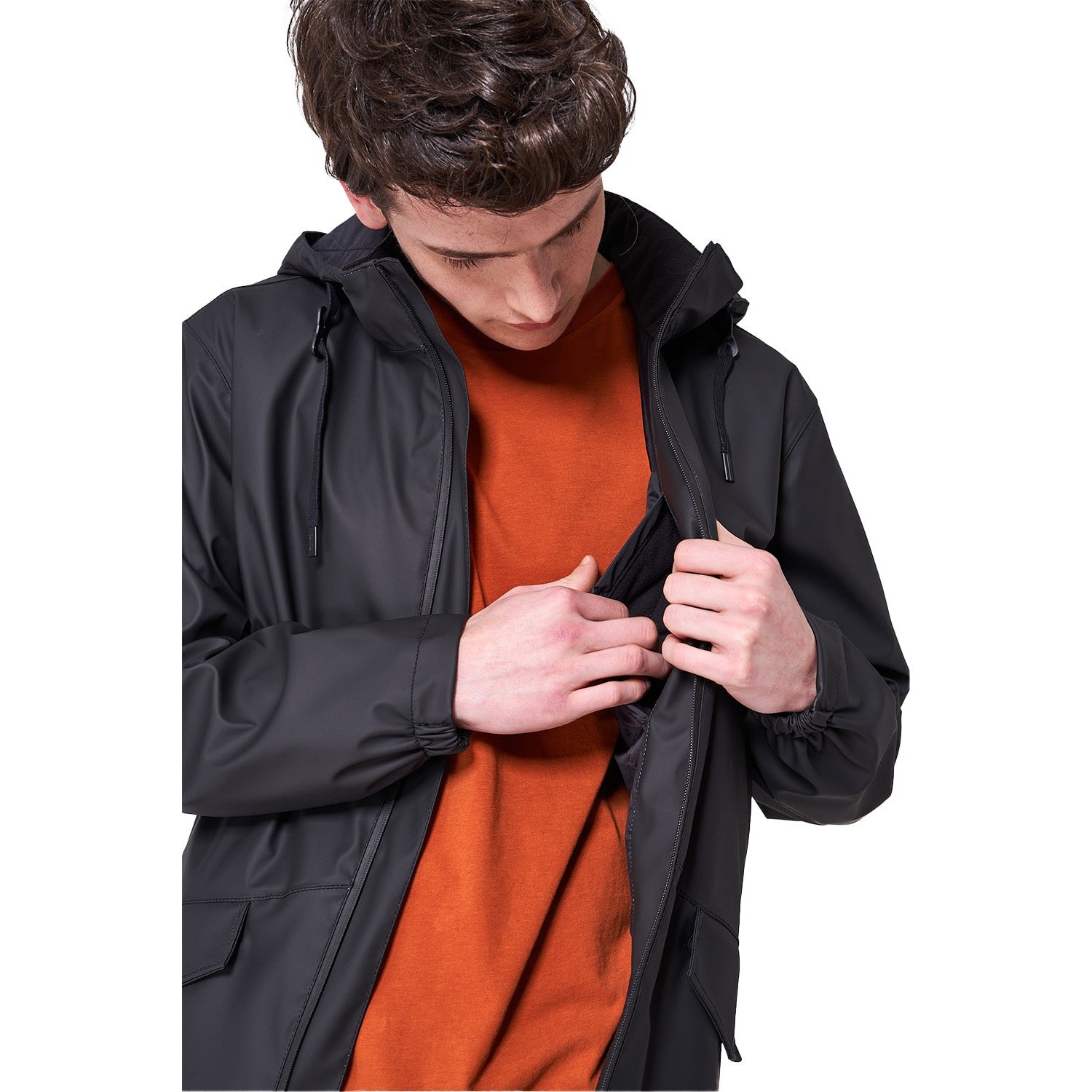 Tanta Ihintza Erkek Yağmurluk Siyah - Black