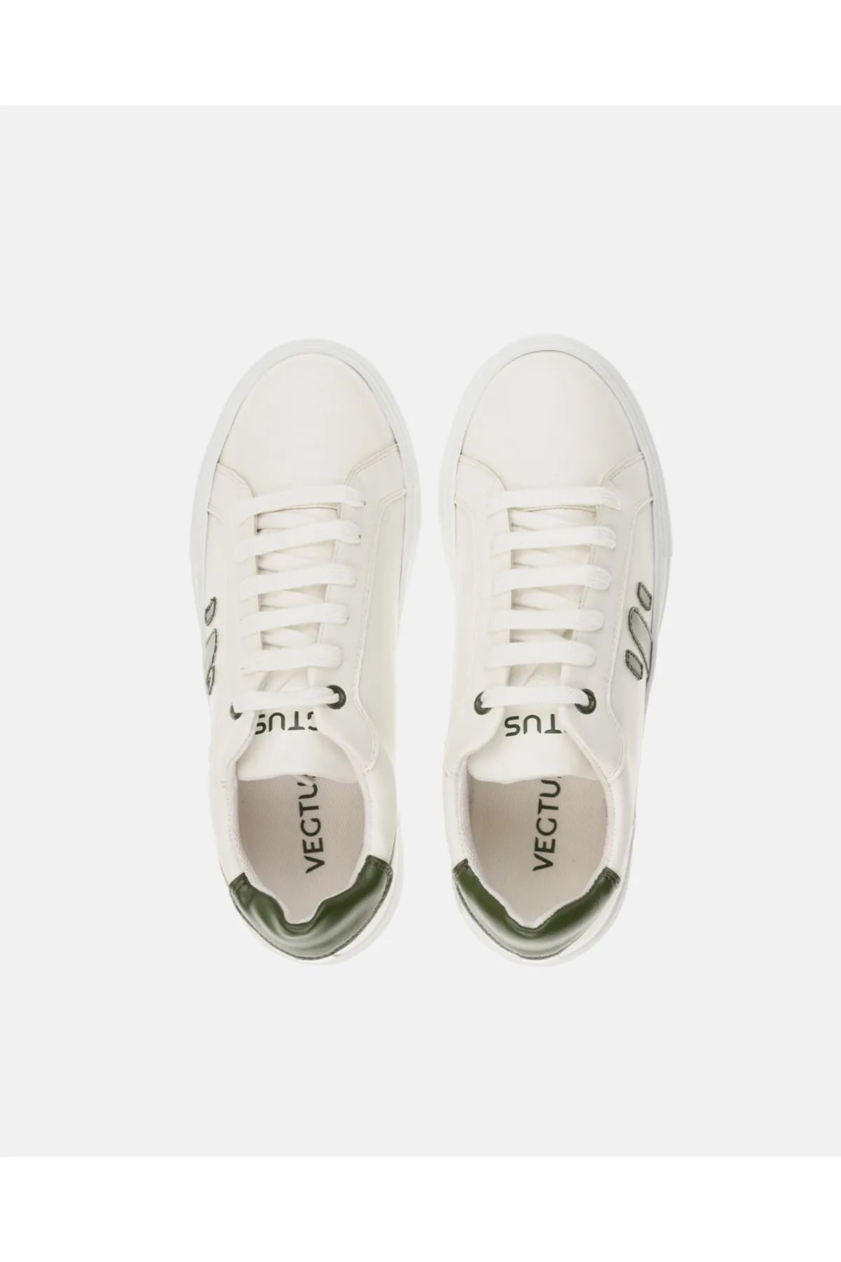 Vegtus Nopal Erkek Spor Ayakkabı - Beyaz/Yeşil