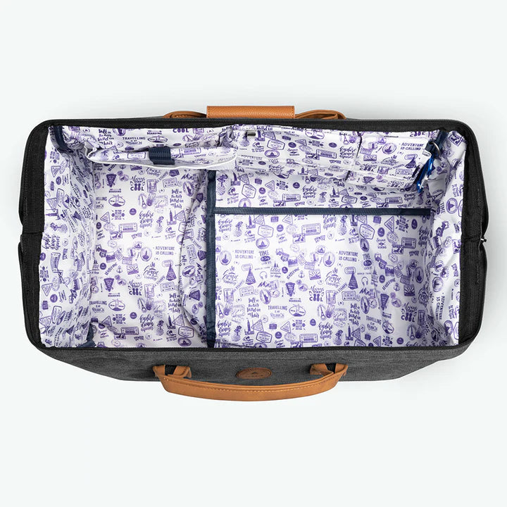 Londres Duffle Gri Unisex Seyahat Çantası