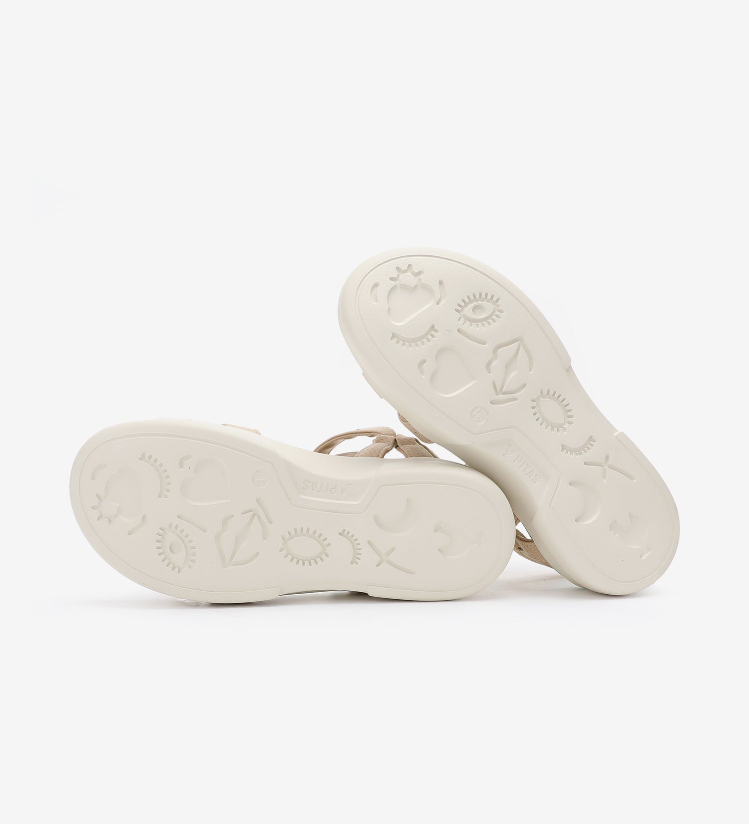 Walk In Pitas Claire Beige Kadın Sandalet