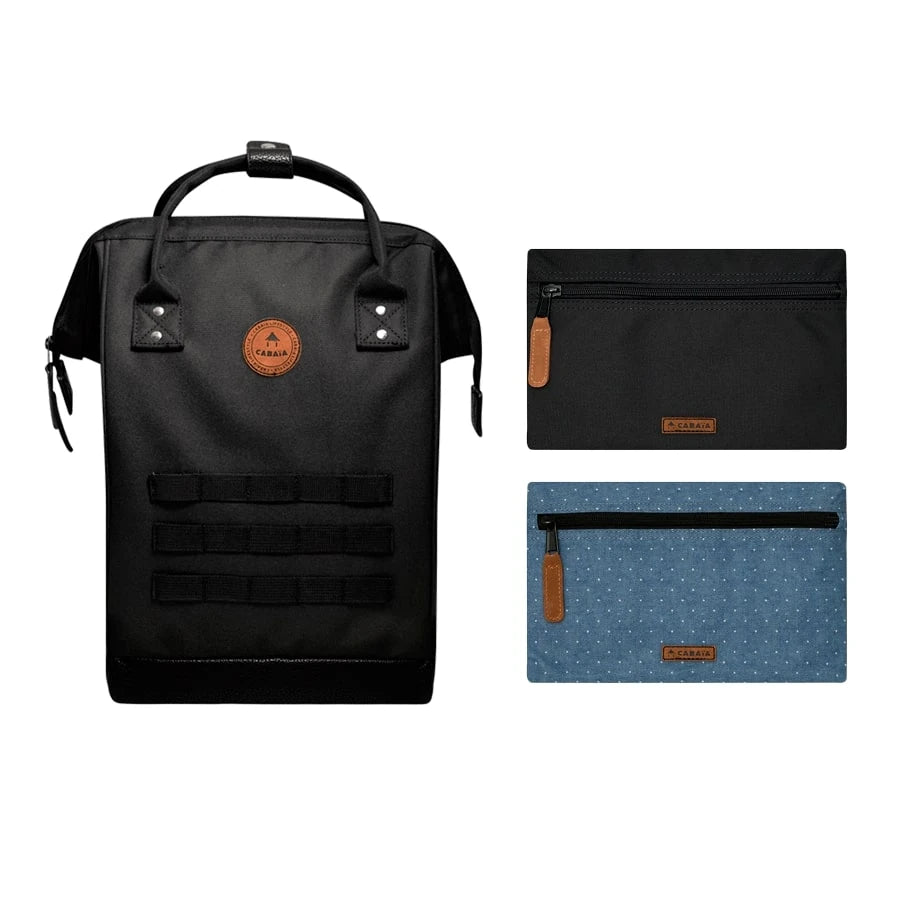 Cabaia Berlin Adventurer Siyah Medium Unisex Sırt Çantası