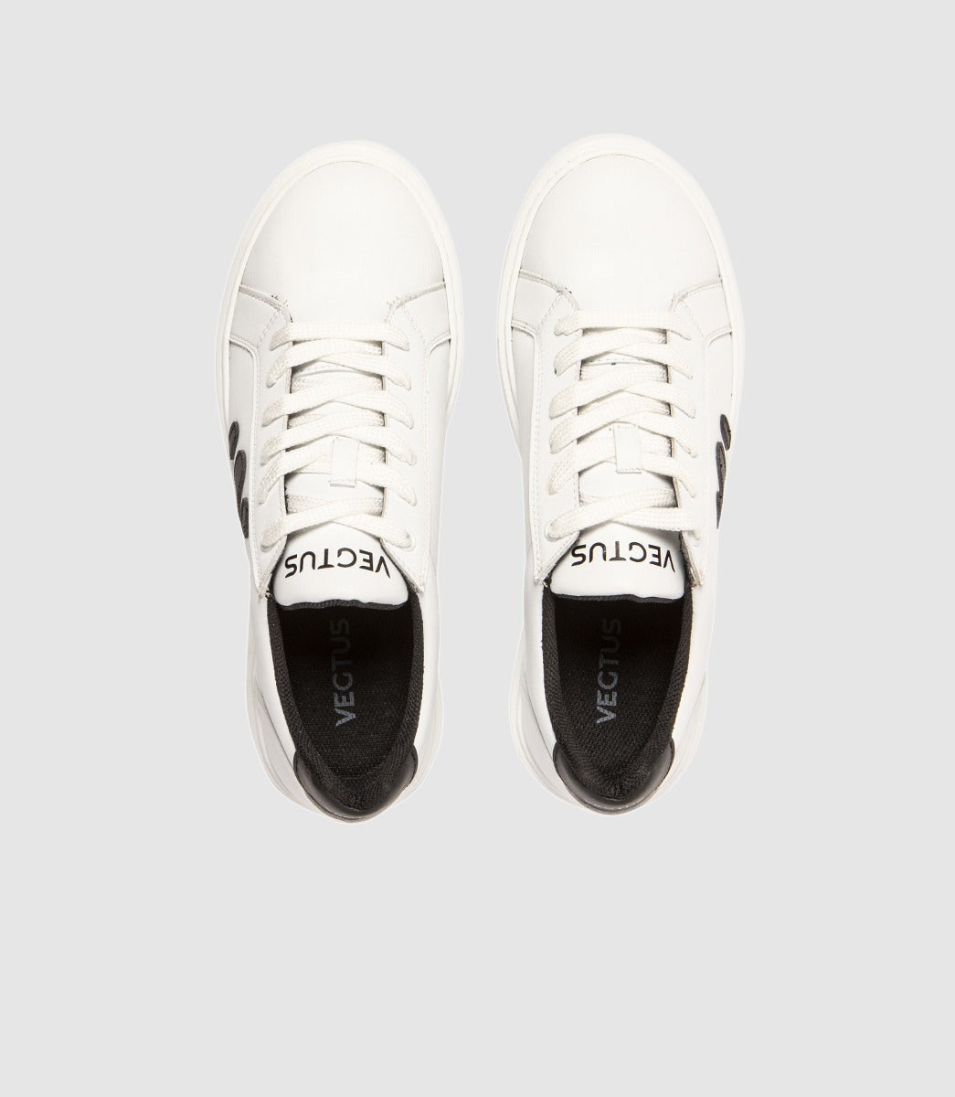 Vegtus Oasis Kadın Spor Ayakkabı - White/Black