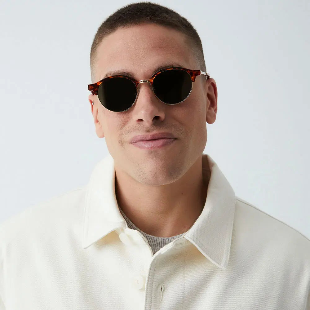 Viento Hybrid Metal Kahverengi Unisex Güneş Gözlüğü