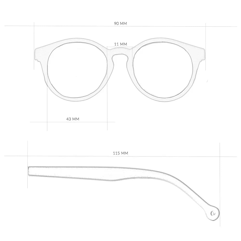 Eco Rubber Ballena Unisex Çocuk Koyu Pembe Güneş Gözlüğü