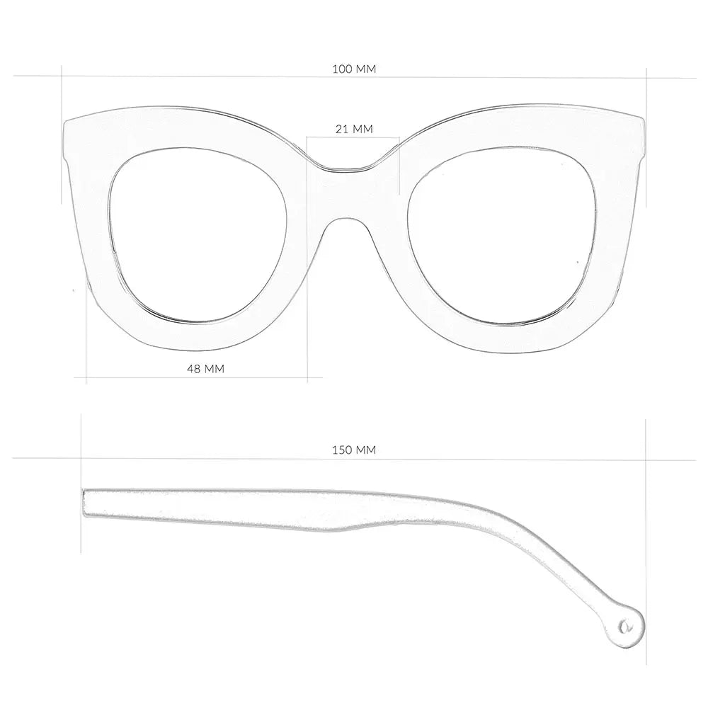 Parafina Jungle Eco Hdpe Siyah Unisex Güneş Gözlüğü