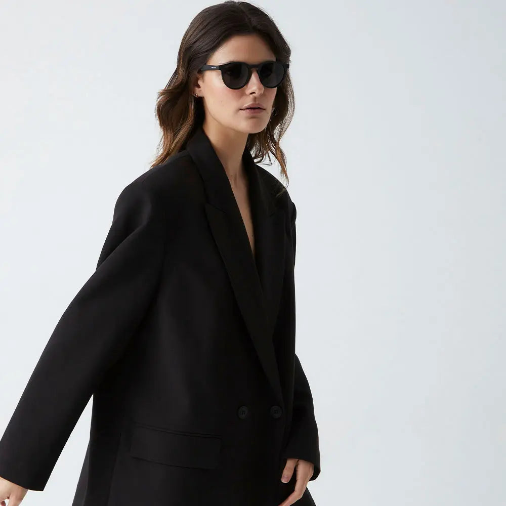 Camino Black Smo Eco Rubber Koleksiyonu Siyah Unisex Güneş Gözlüğü