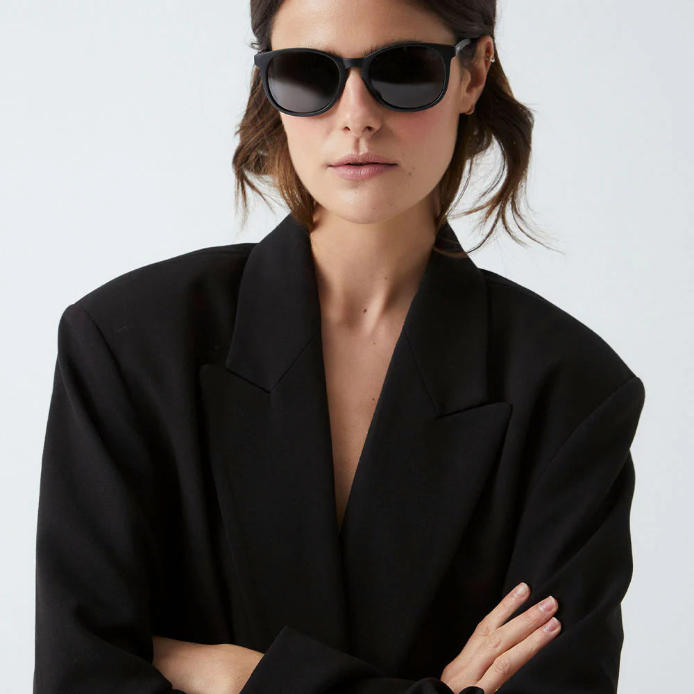 Parafina Arroyo Unisex Siyah Güneş Gözlüğü