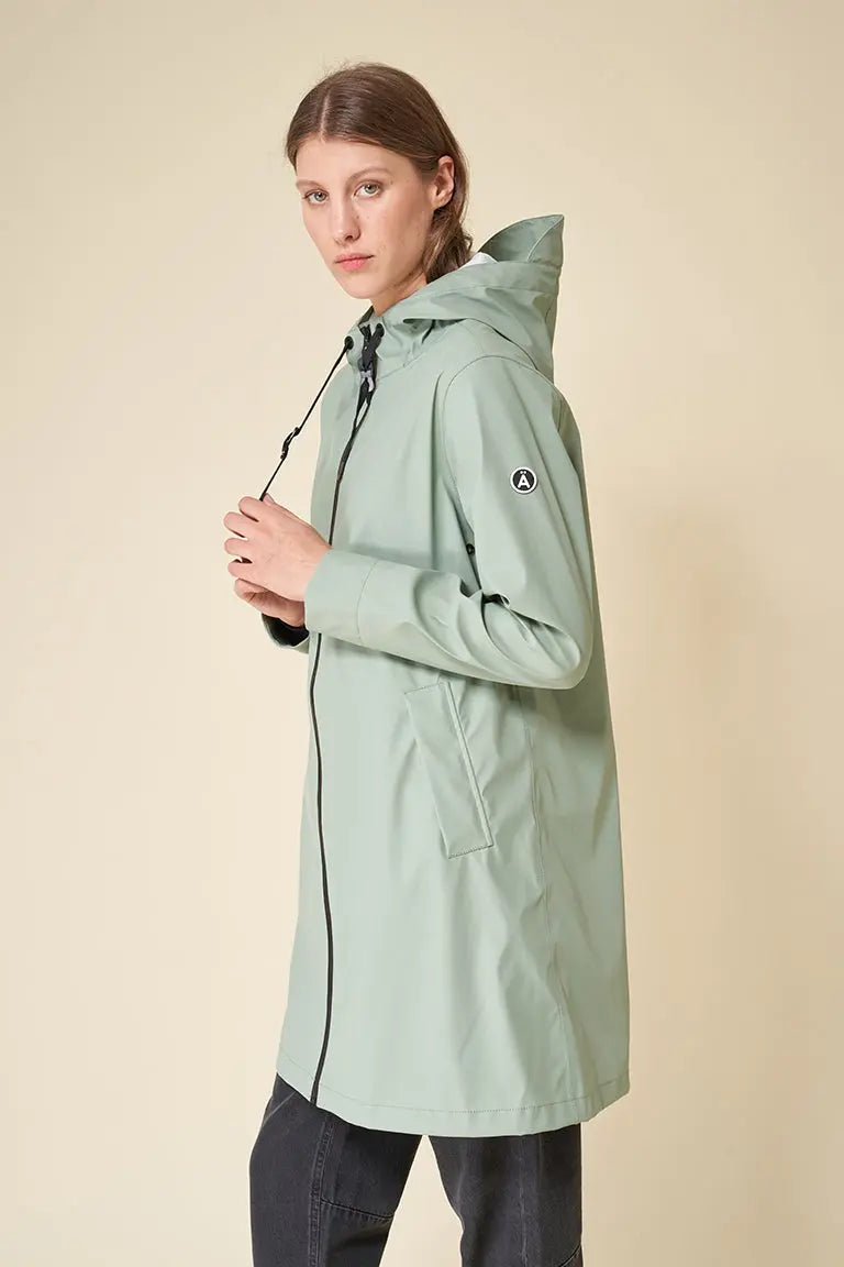 Tanta Nuovola Kadın Yağmurluk Iceberg Green