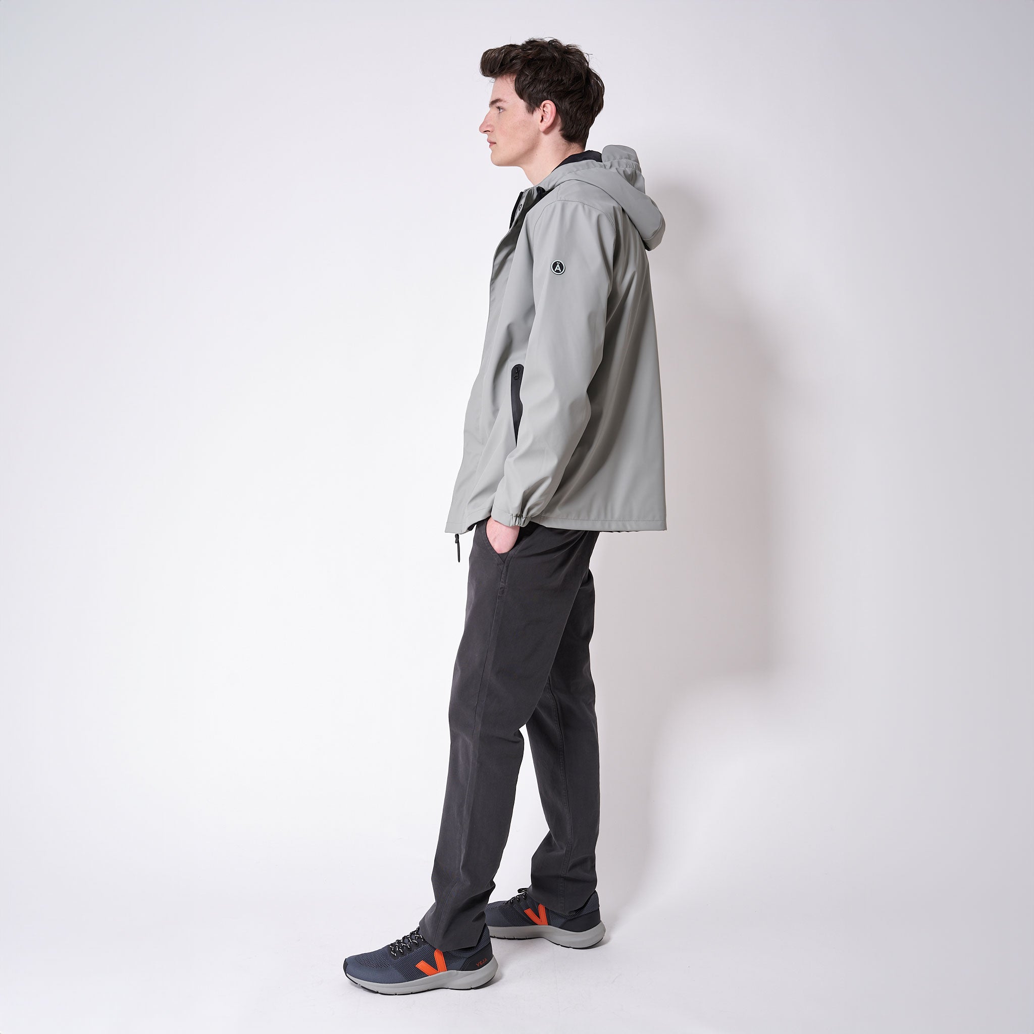 Tanta Gowt Erkek Yağmurluk Gri - Forest Fog