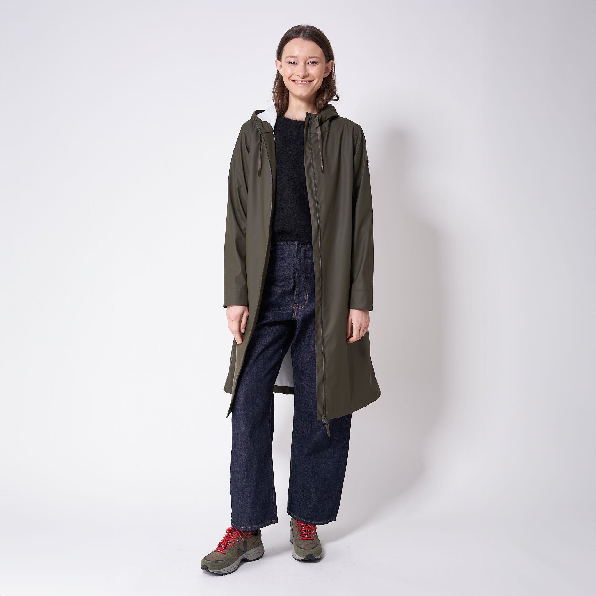 Tanta Tonger Kadın Yağmurluk Haki - Khaki