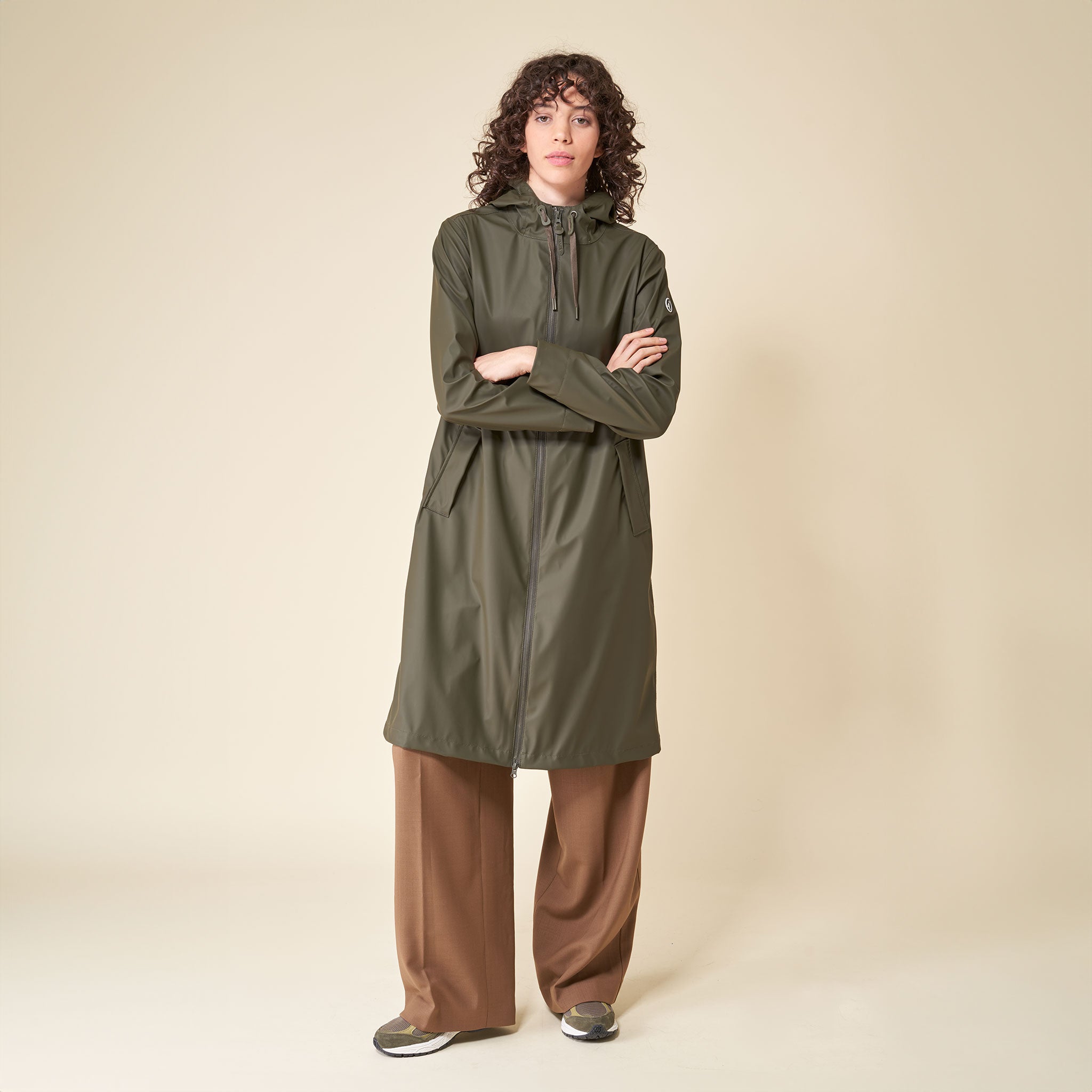 Tanta Tonger Kadın Yağmurluk Haki - Khaki