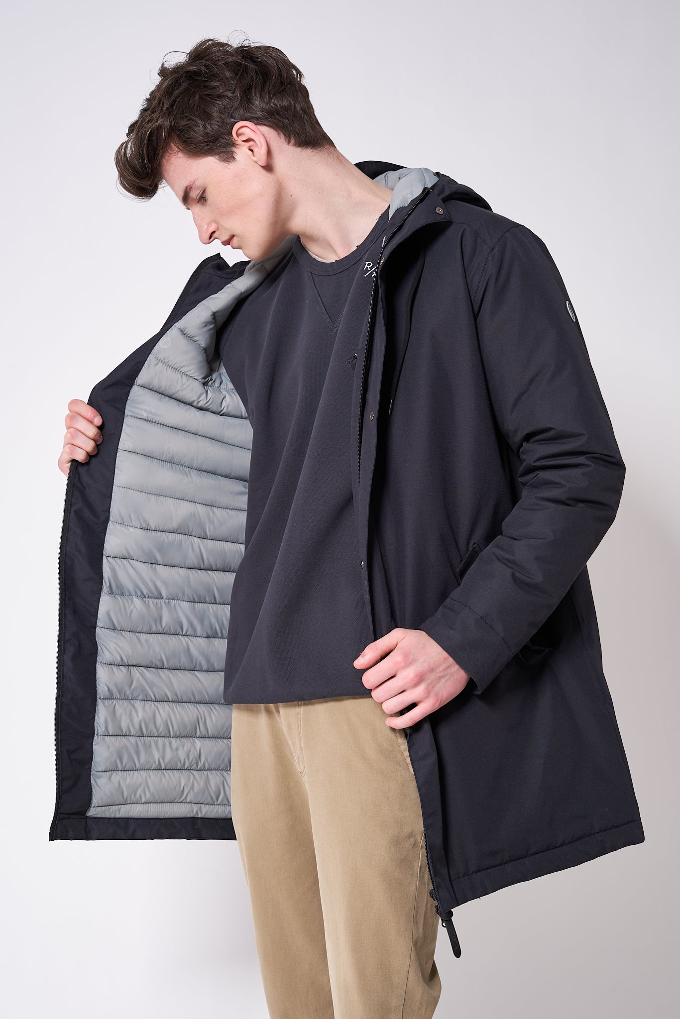 Tanta Bingu Erkek Yağmurluk Siyah