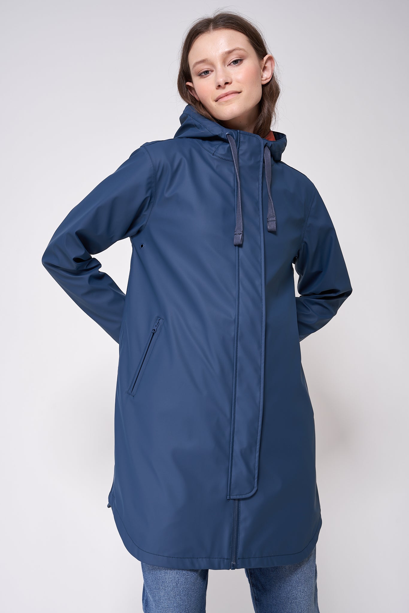 Tanta Ukonnen Kadın Yağmurluk Lacivert