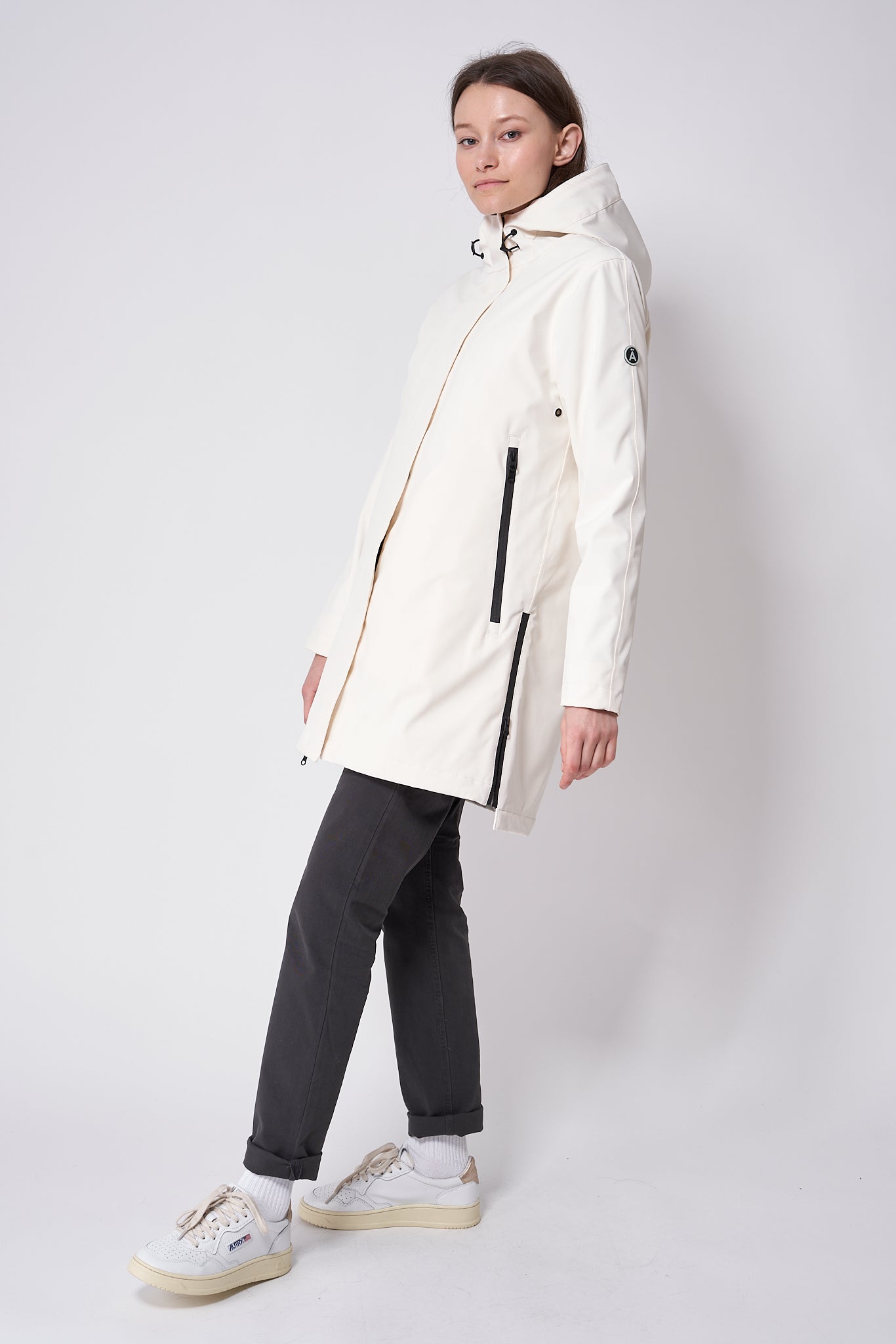 Tanta Tro Kadın Yağmurluk Off White