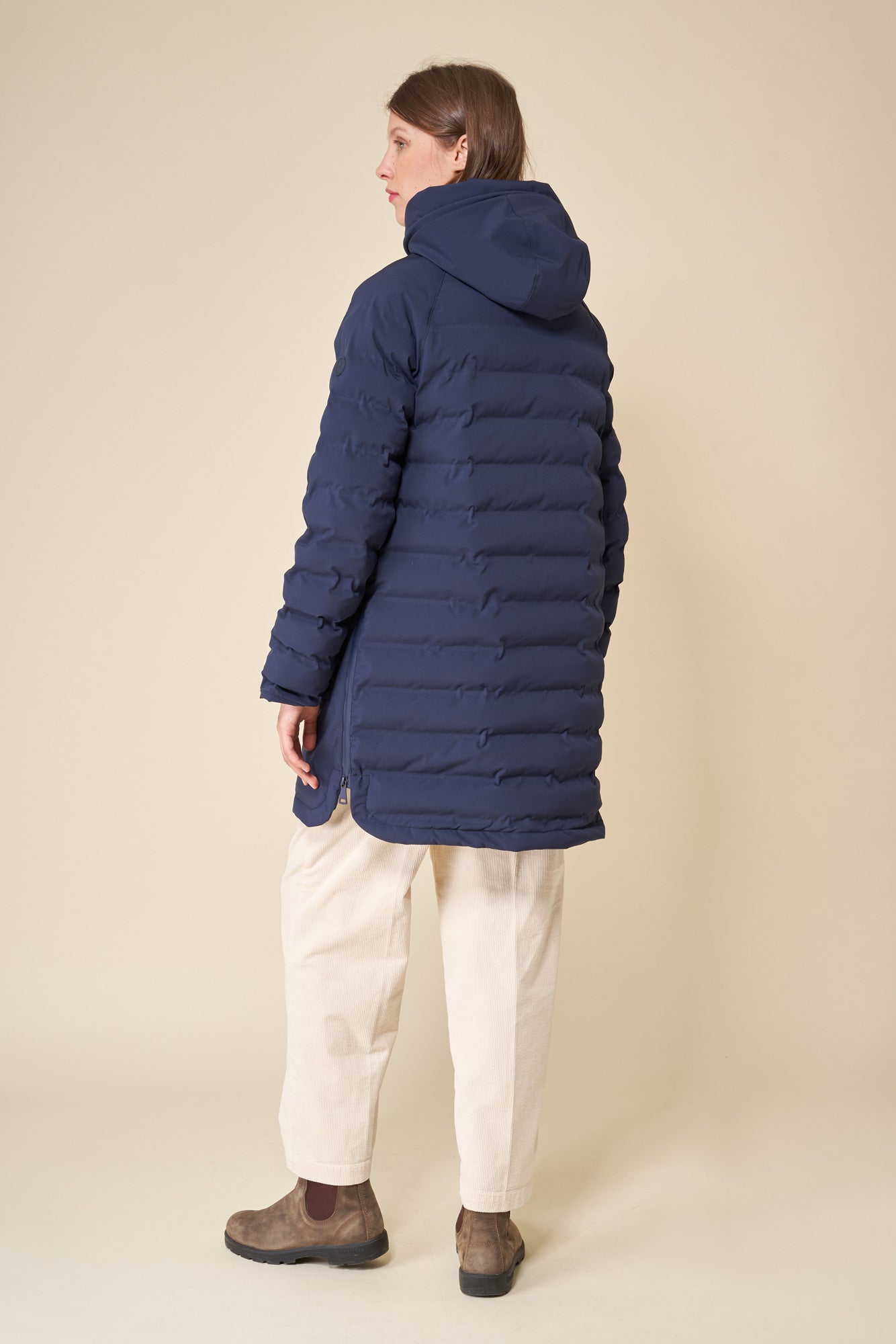 Tanta Pyt Kadın Kaban - Lacivert