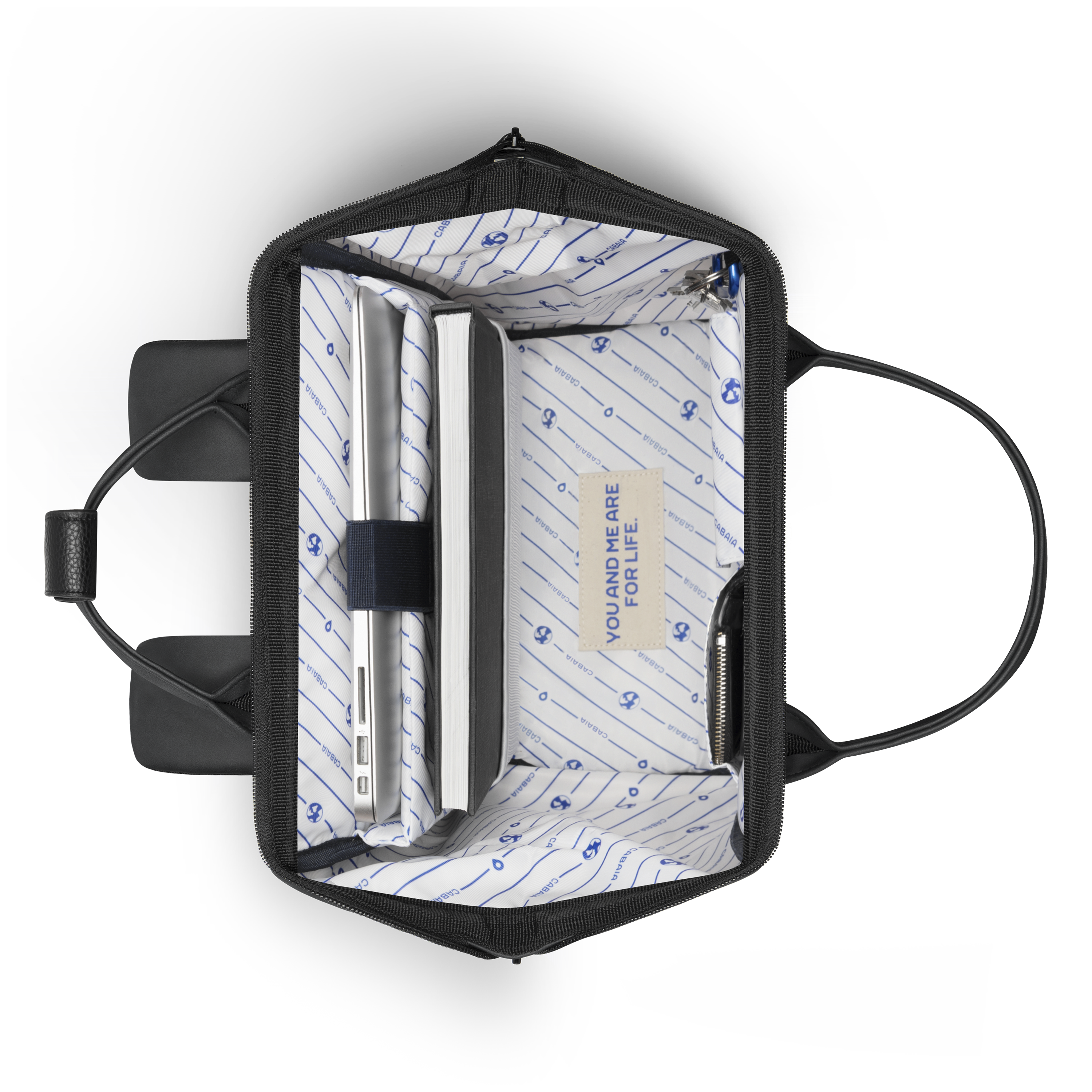 Cabaia Le Havre Adventurer Siyah Medium Unisex Sırt