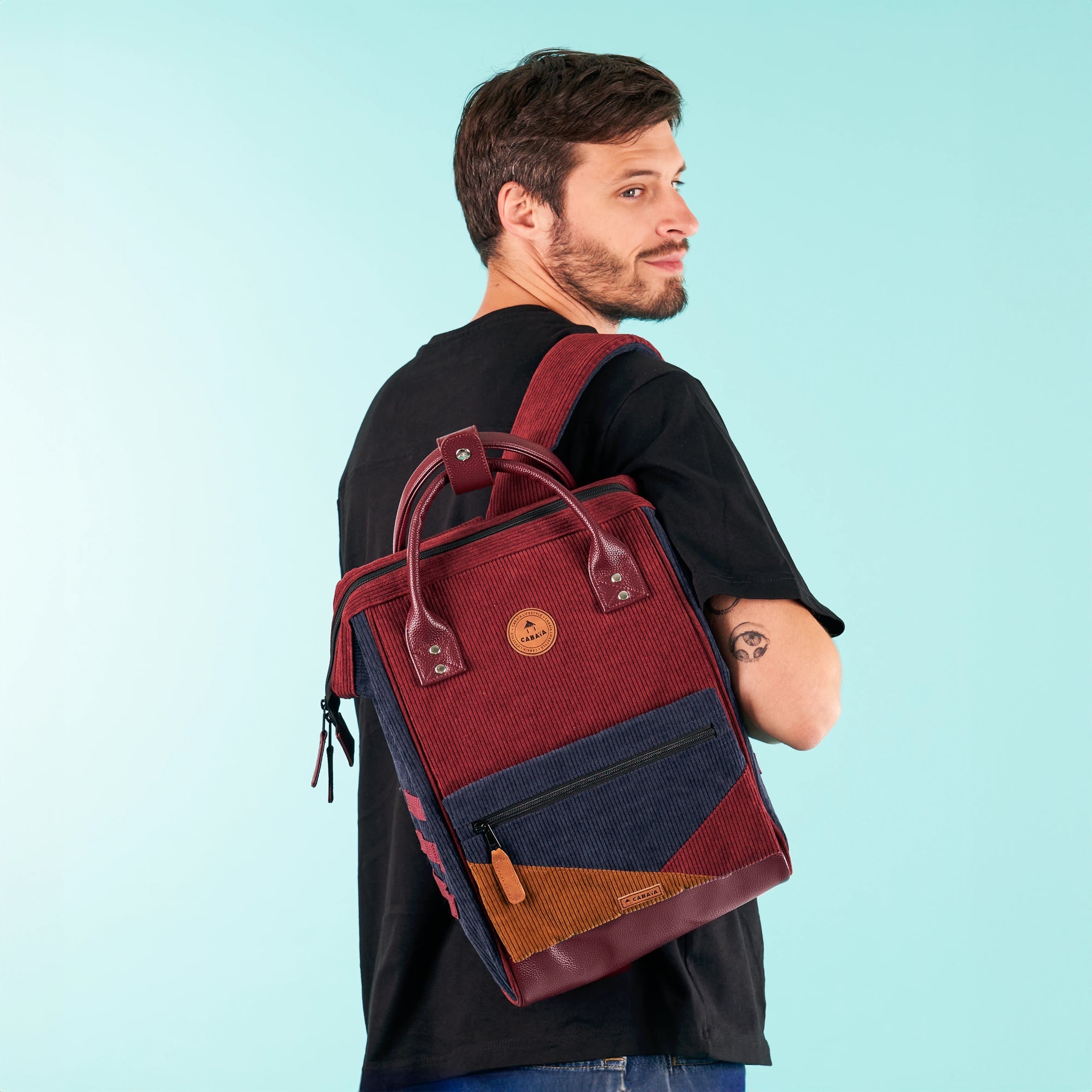 Cabaia Radom Recycled Velvet Medium Unisex Sırt Çantası