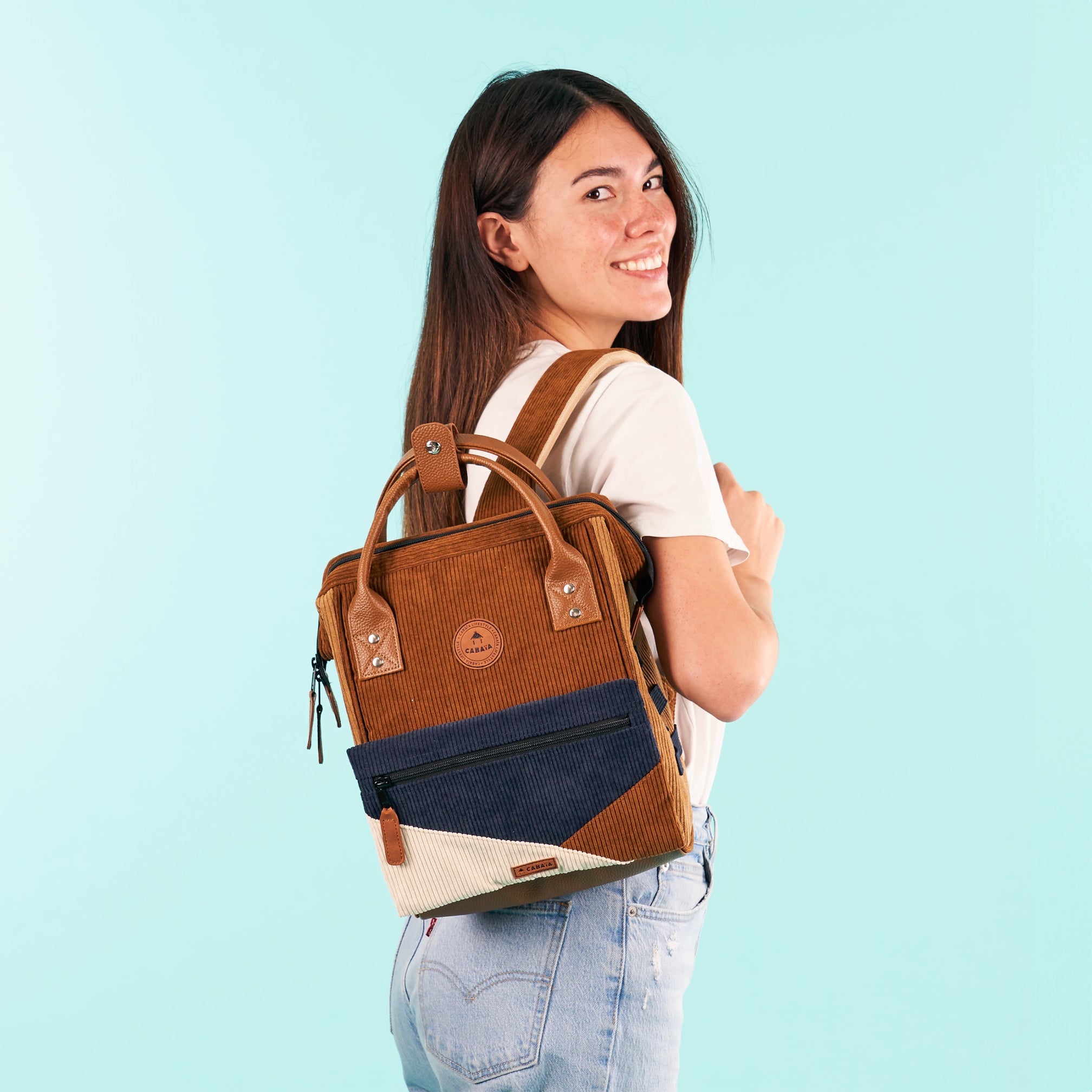 Cabaia Canton Recycled Velvet Small Unisex Sırt Çantası