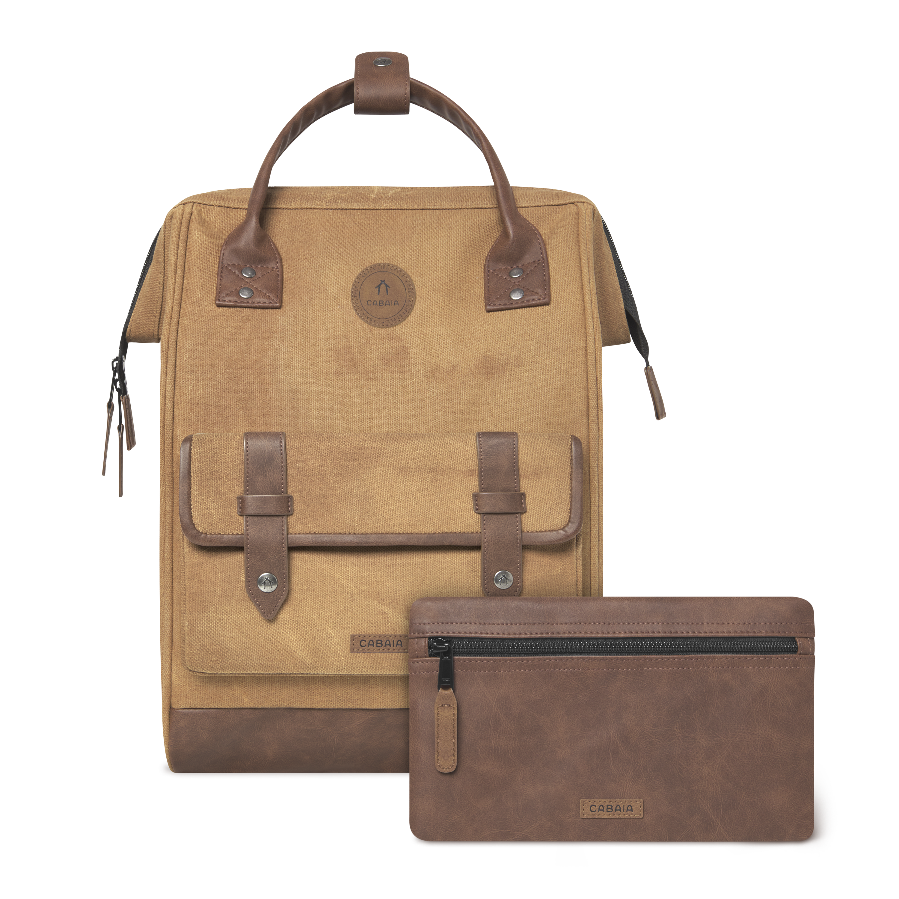 Cabaia Adventurer Waxed Coton Colombo Medium Sırt Çantası