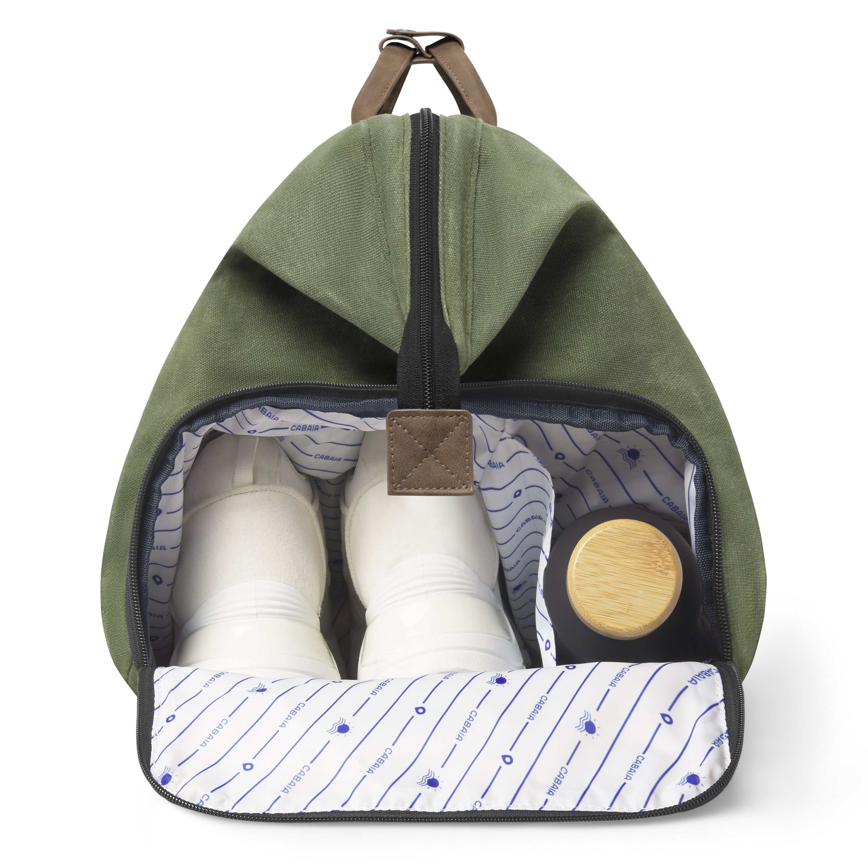 Cabaia Duffle Waxed Cotton Nicosia Unisex Seyahat Çantası