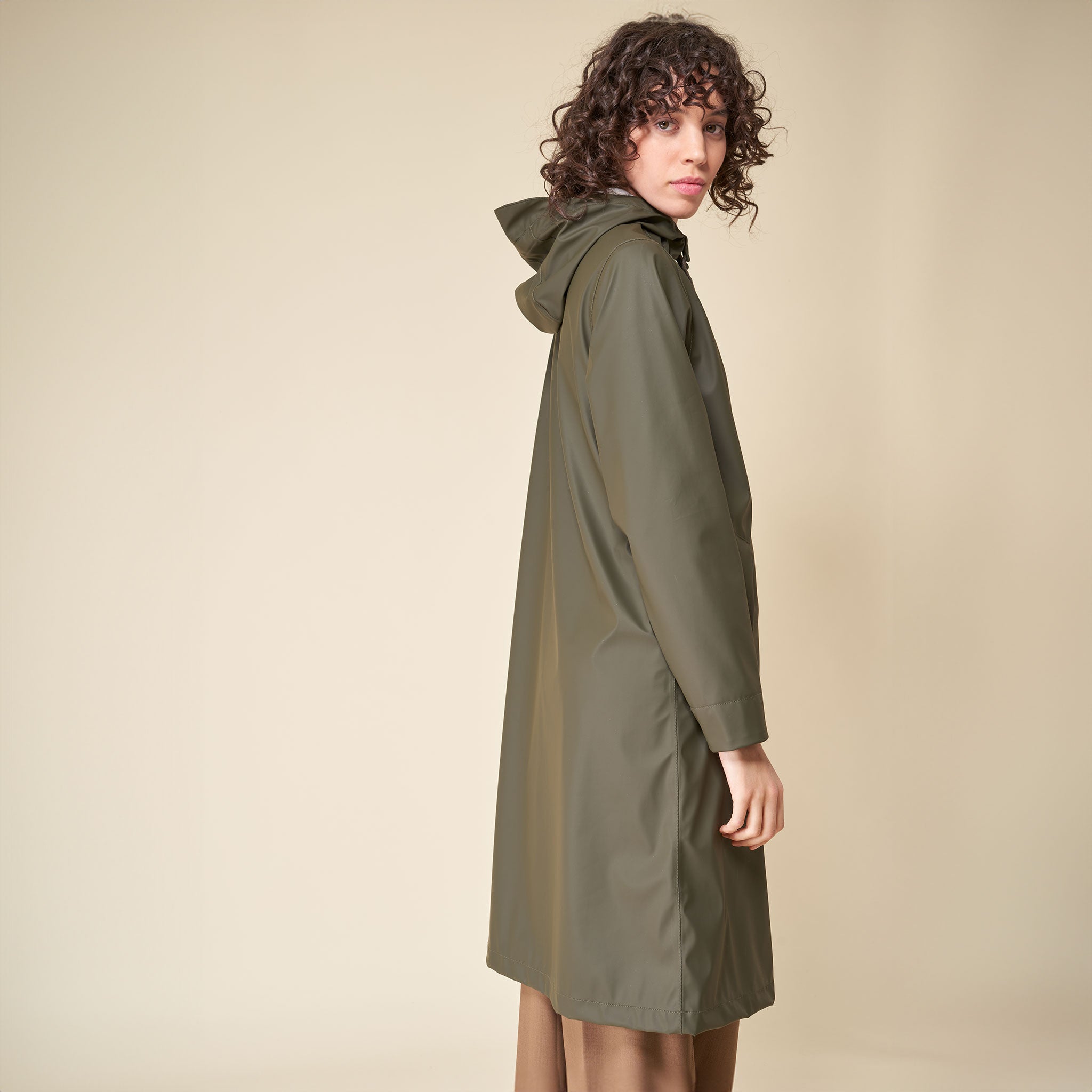 Tanta Tonger Kadın Yağmurluk Haki - Khaki