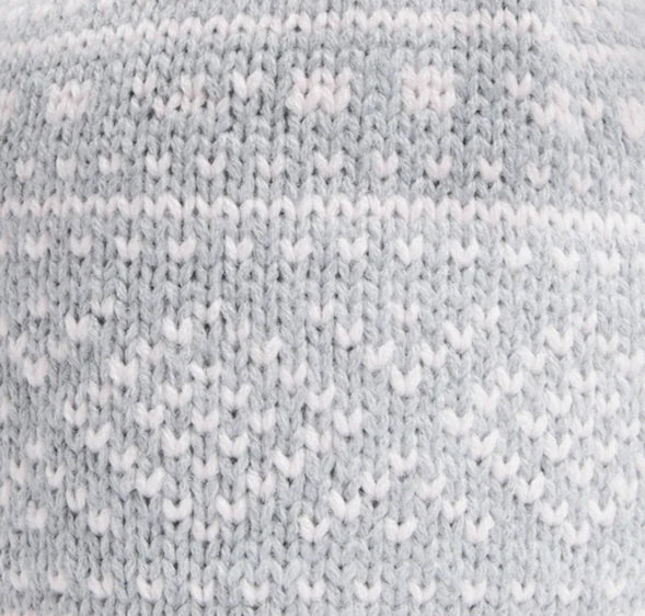 Grog Light Grey Ponponu Değiştirilebilir Unisex Bere