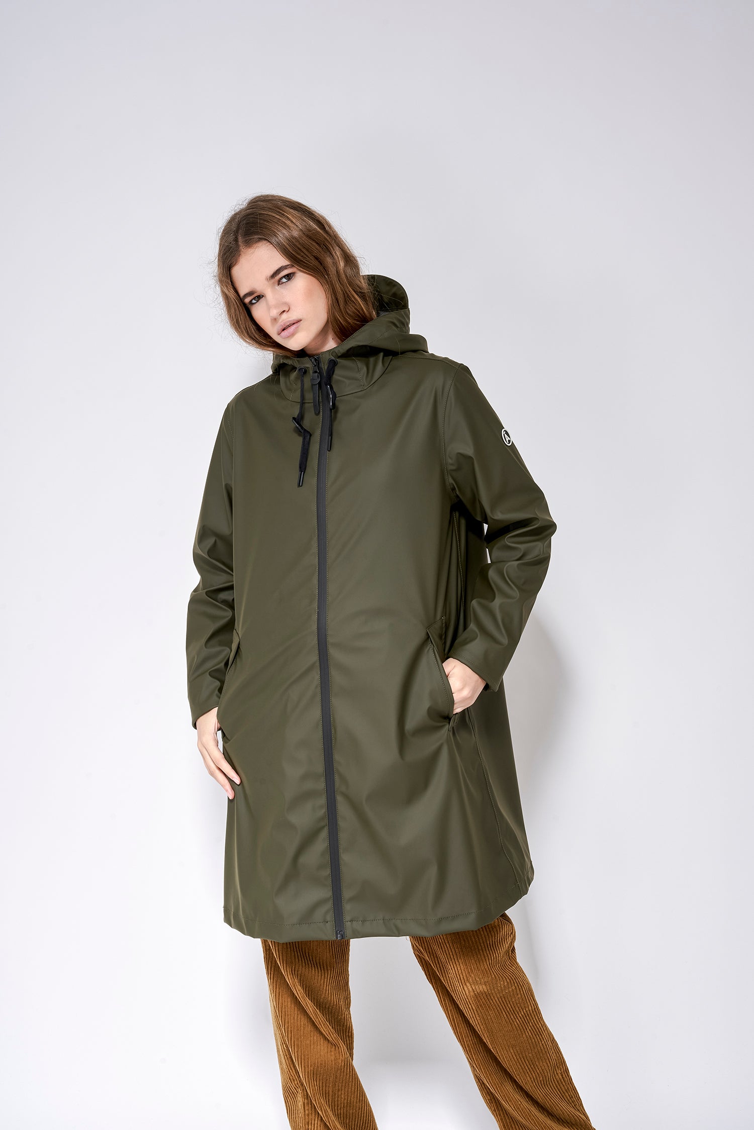 Tanta Nuovola Kadın Yağmurluk Haki