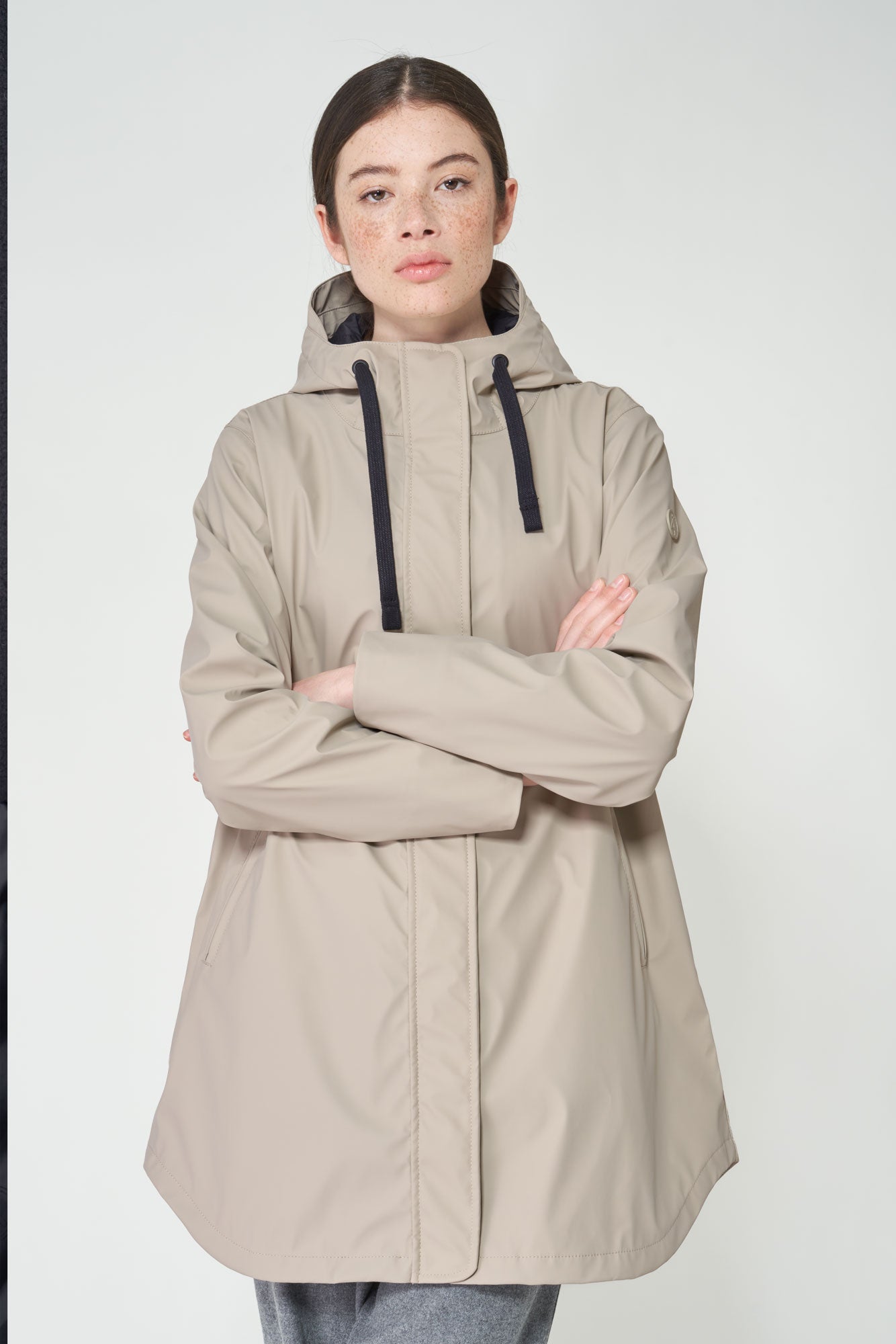 Tanta Snow Kadın Yağmurluk - Stone Grey