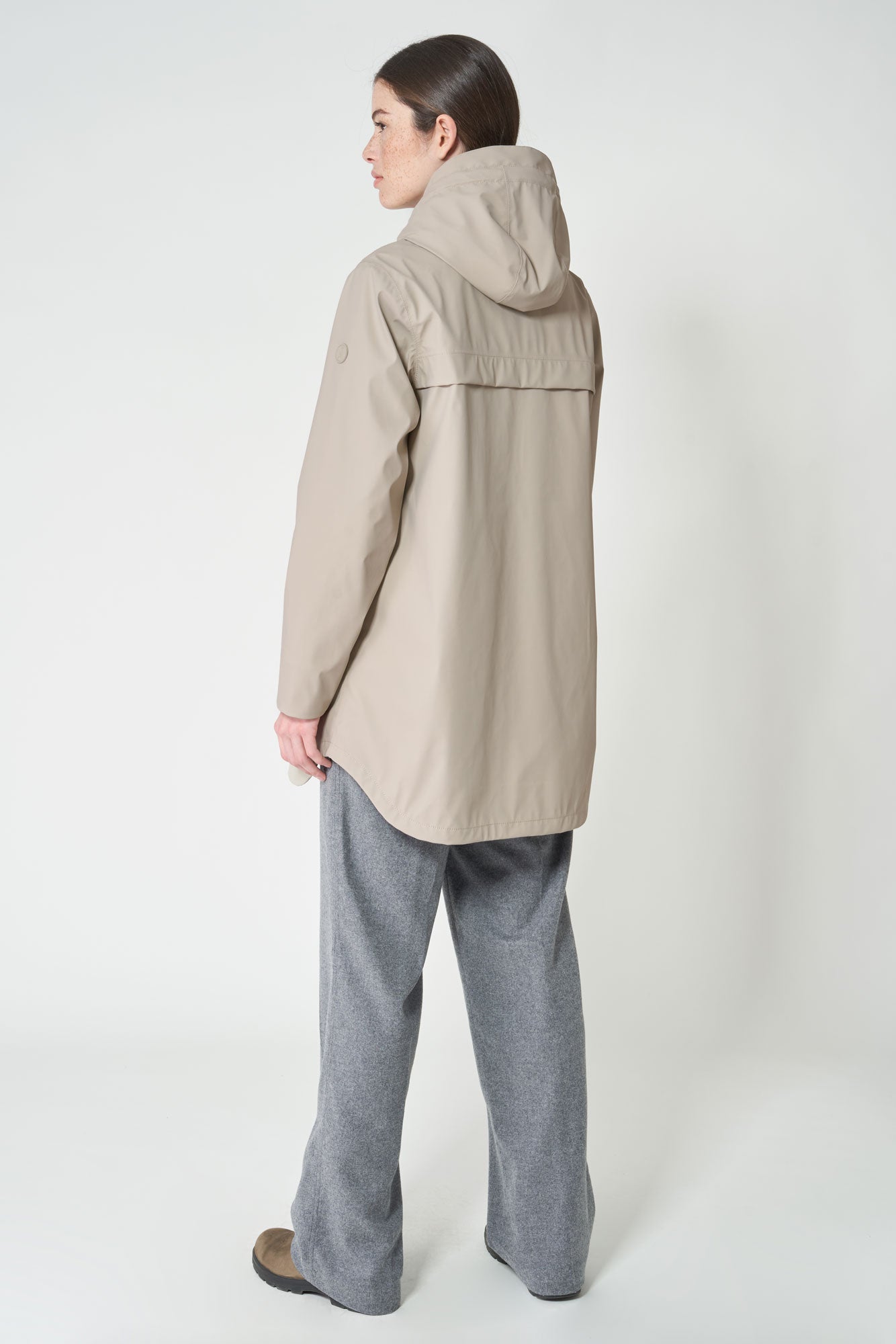 Tanta Snow Kadın Yağmurluk - Stone Grey