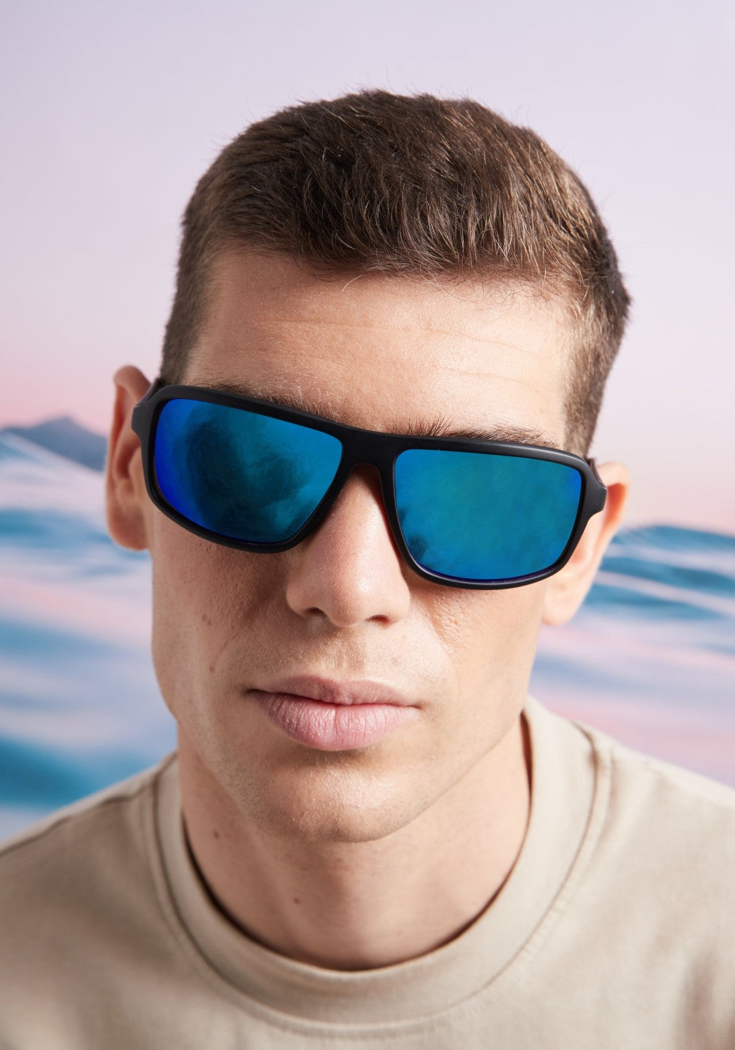 Parafina Geiser Siyah-Mavi Güneş Gözlüğü