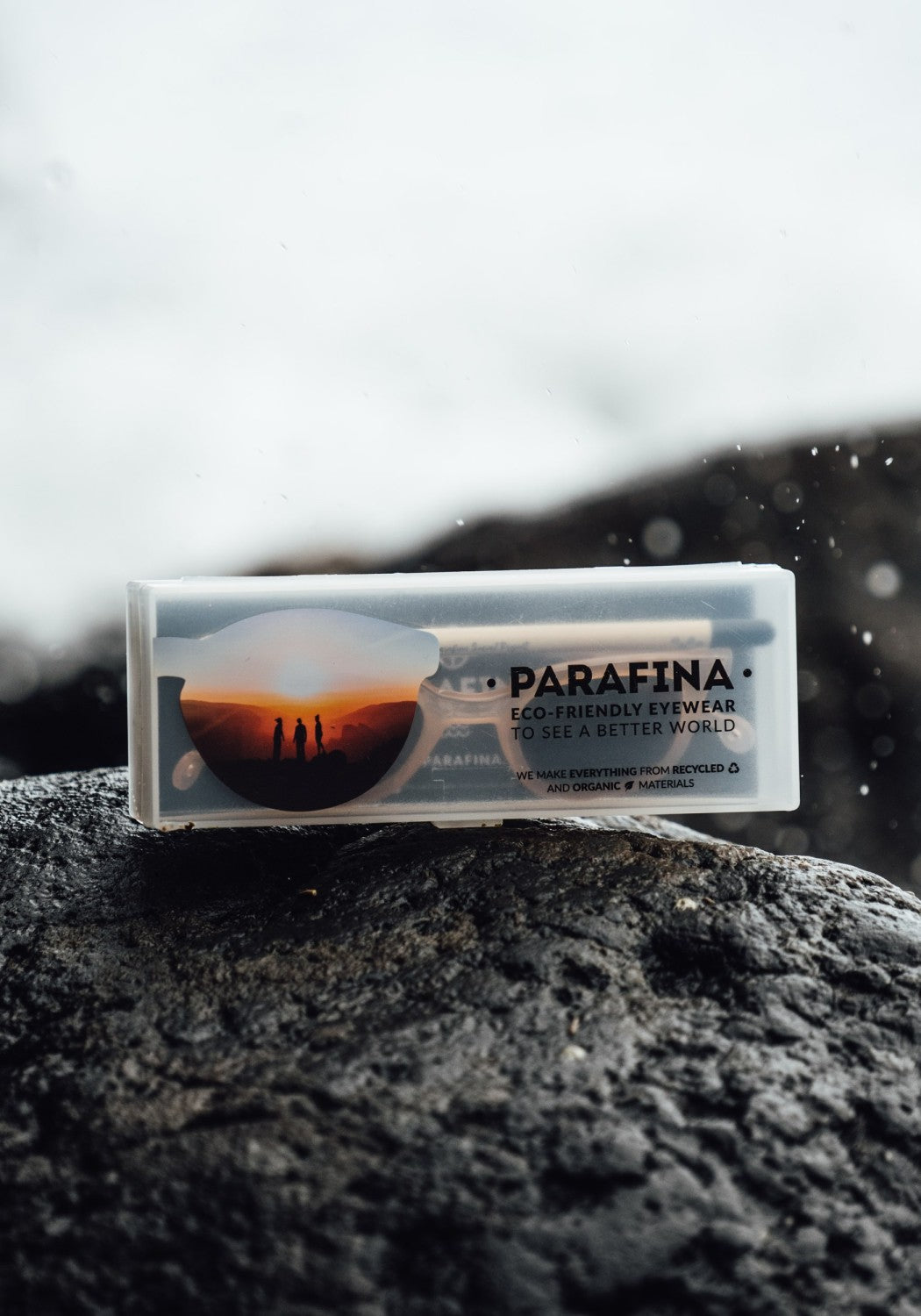 Parafina Geiser Siyah-Mavi Güneş Gözlüğü