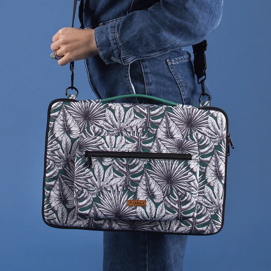 Cabaia Midtown 15" Çiçekli Laptop Çantası