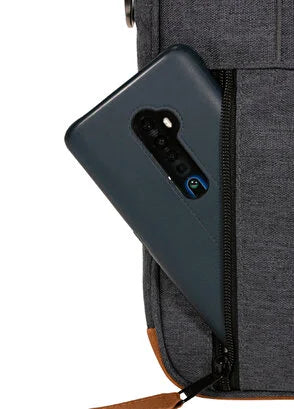 Cabaia Londres Messenger 15'' Gri Unisex Laptop Çantası