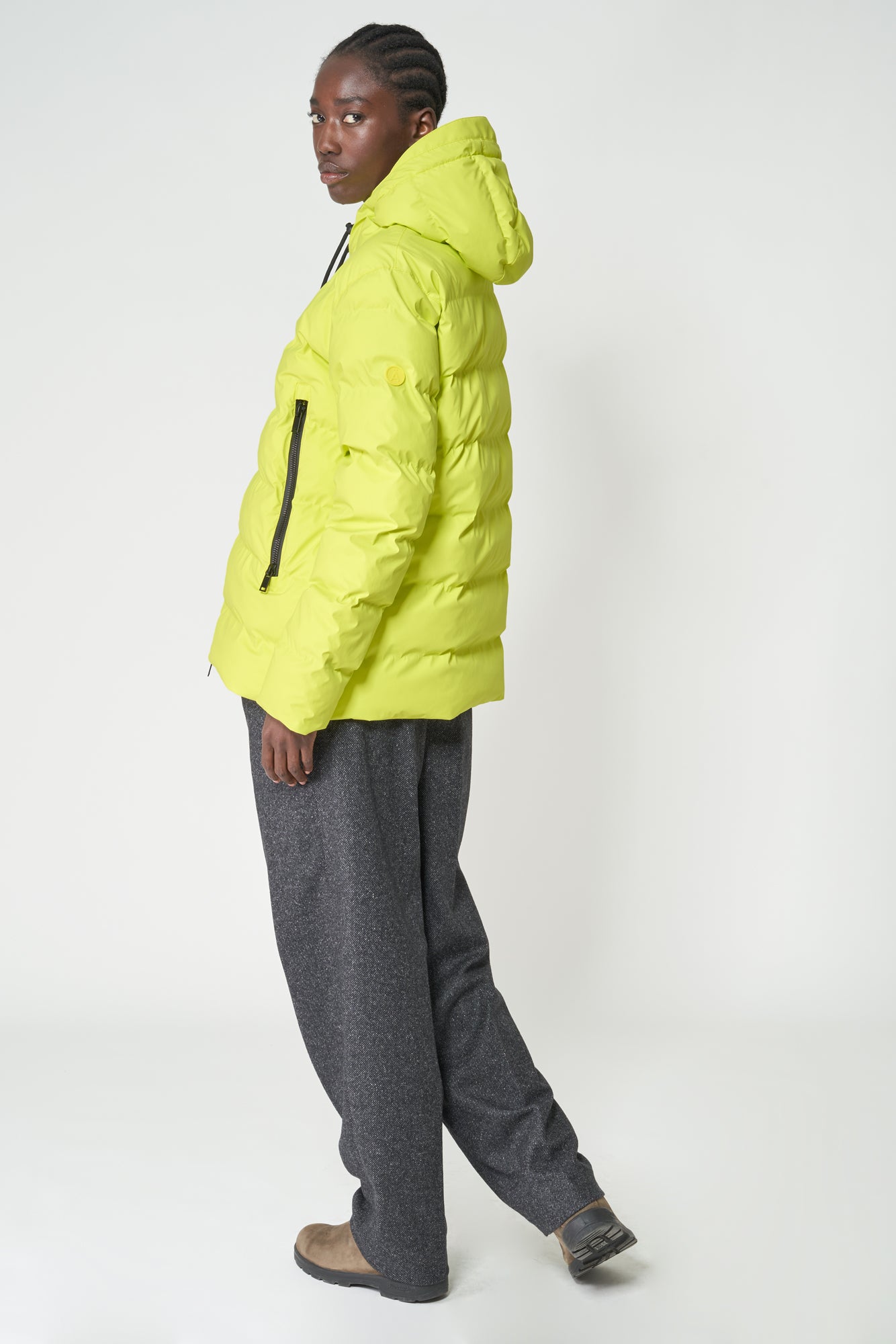 Tanta Nieve Kadın Mont Yeşil - Evening Primrose