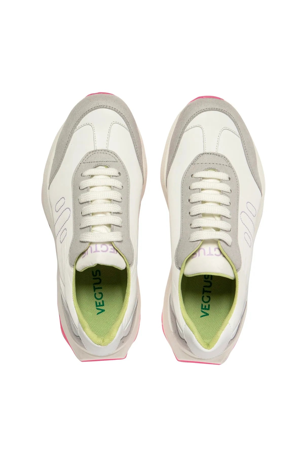Vegtus Tundra Kadın Spor Ayakkabı - White Grey