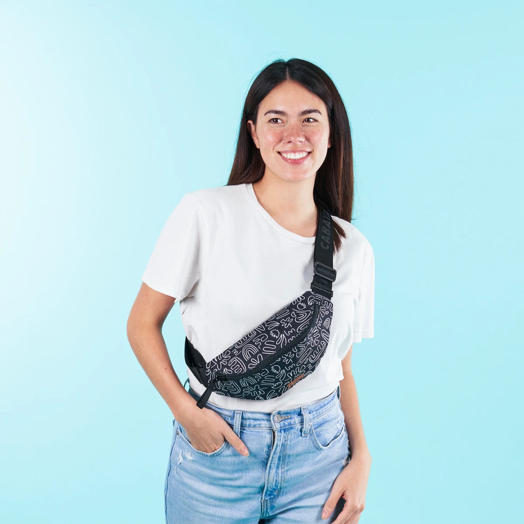 Cabaia Caen Çift Taraflı Bel Çantası