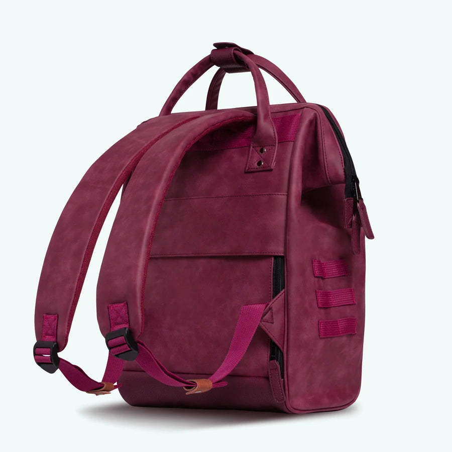 Delhi Adventurer Bordo Medium Unisex Sırt Çantası