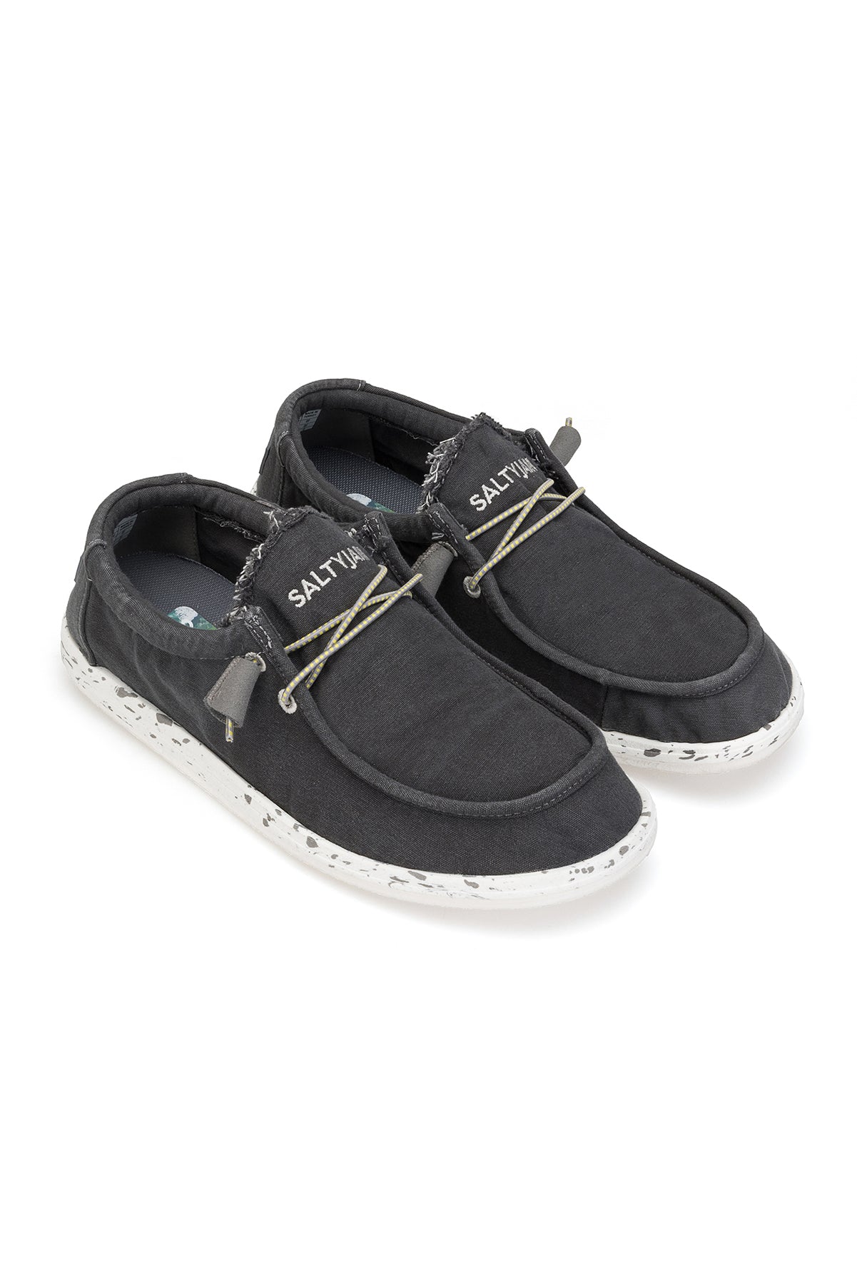 Saltyjam Wave Canvas Black Erkek Ayakkabısı