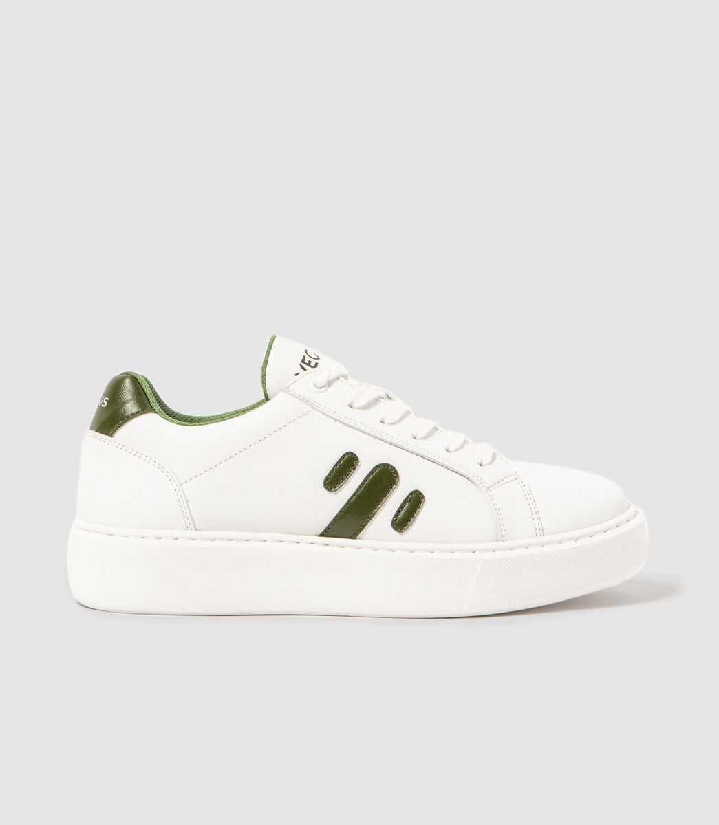 Vegtus Oasis Kadın Spor Ayakkabı - White/Green