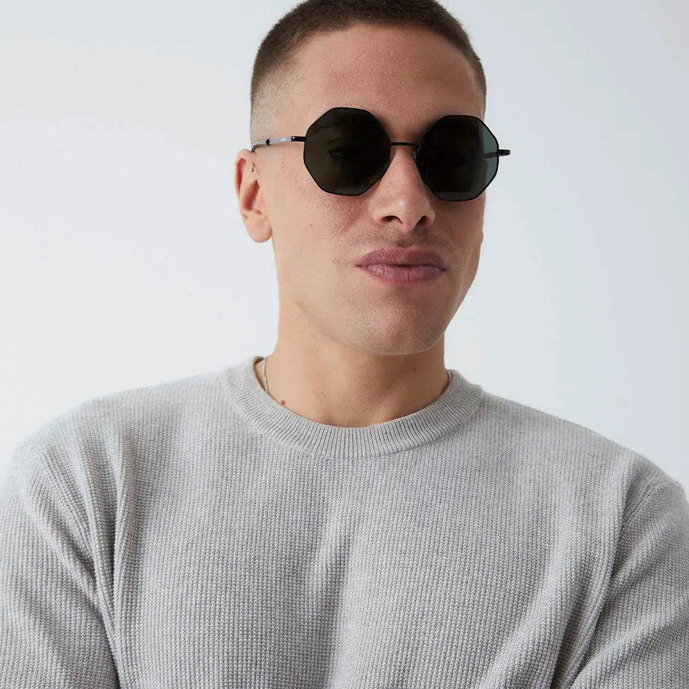 Hybrid Metal Brisa Siyah Unisex Güneş Gözlüğü