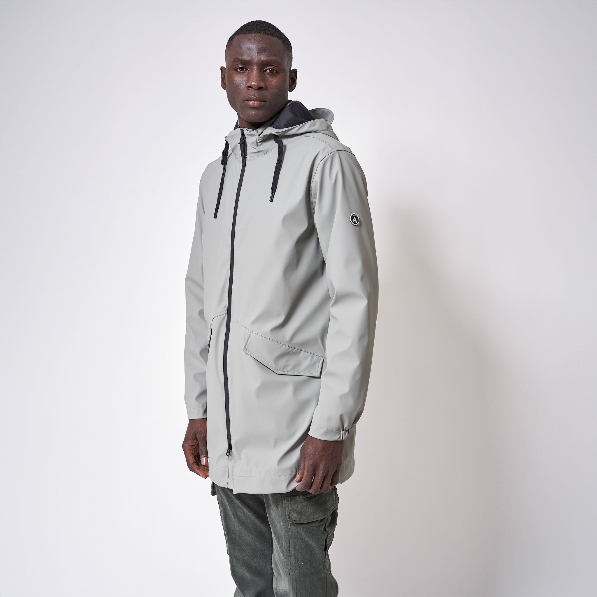 Tanta Ihintza Erkek Yağmurluk Gri - Forest Fog