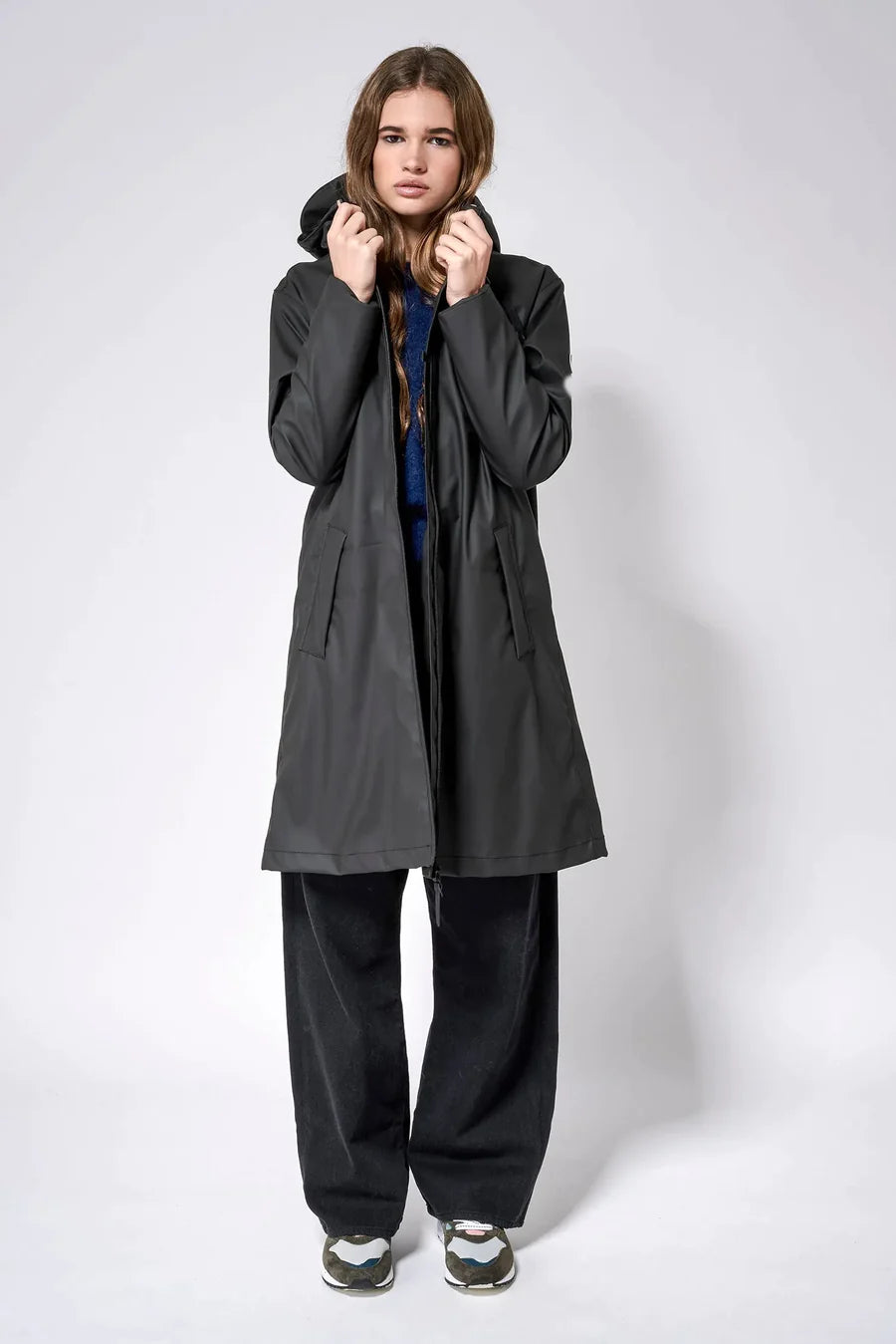Tanta  Nuovola Kadın Yağmurluk Siyah