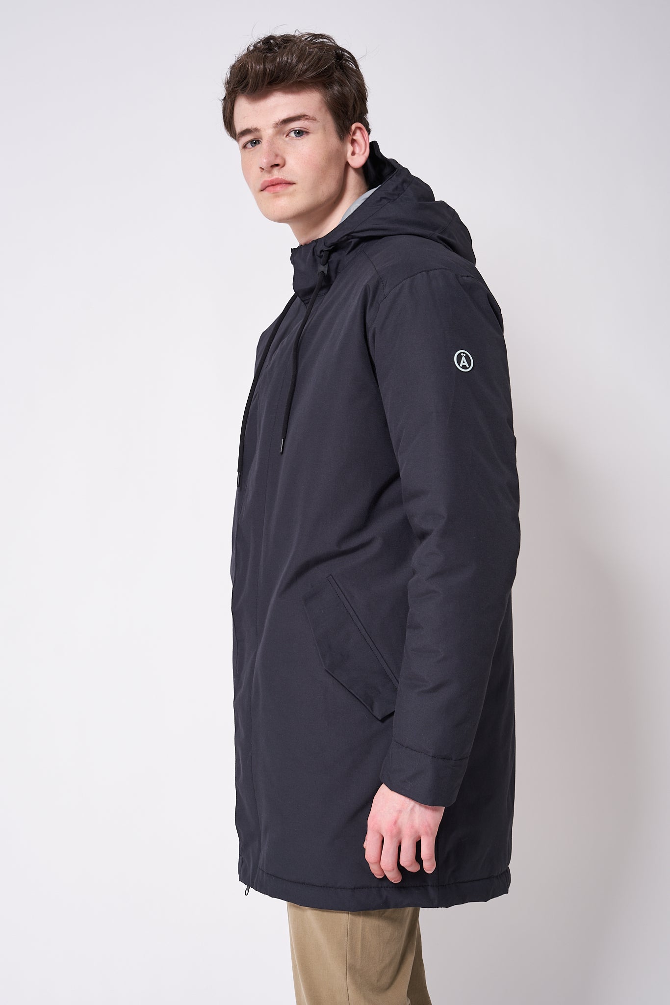 Tanta Bingu Erkek Yağmurluk Siyah