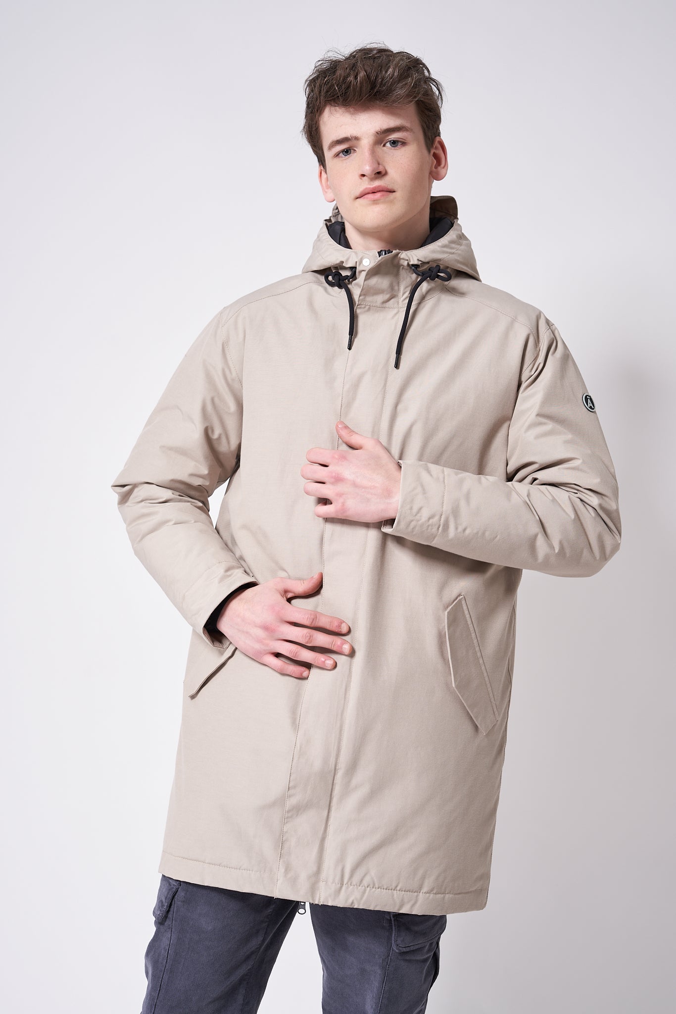 Tanta Bingu Erkek Yağmurluk Gri