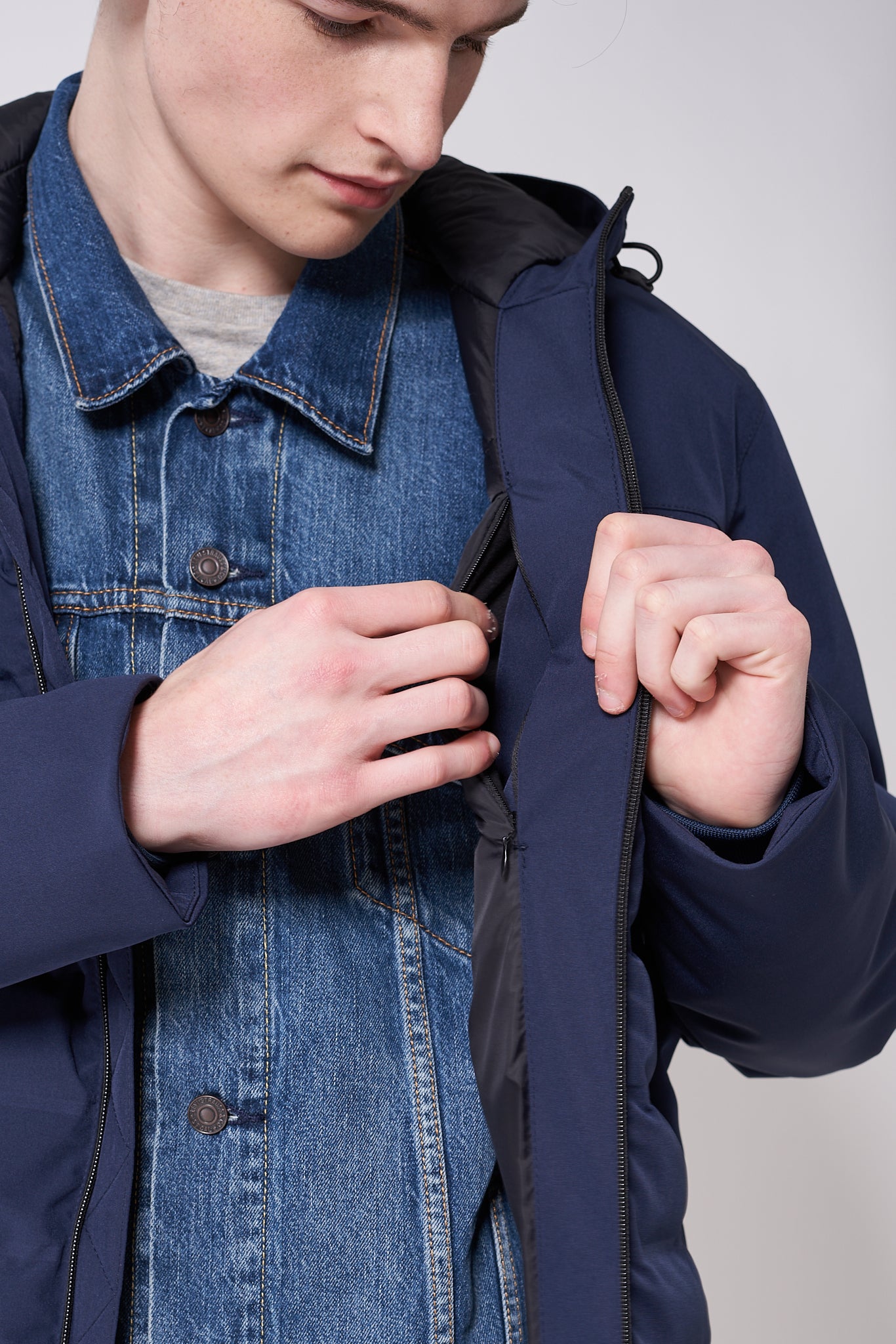 Tanta Torden Puf Erkek Kaban Lacivert - Navy