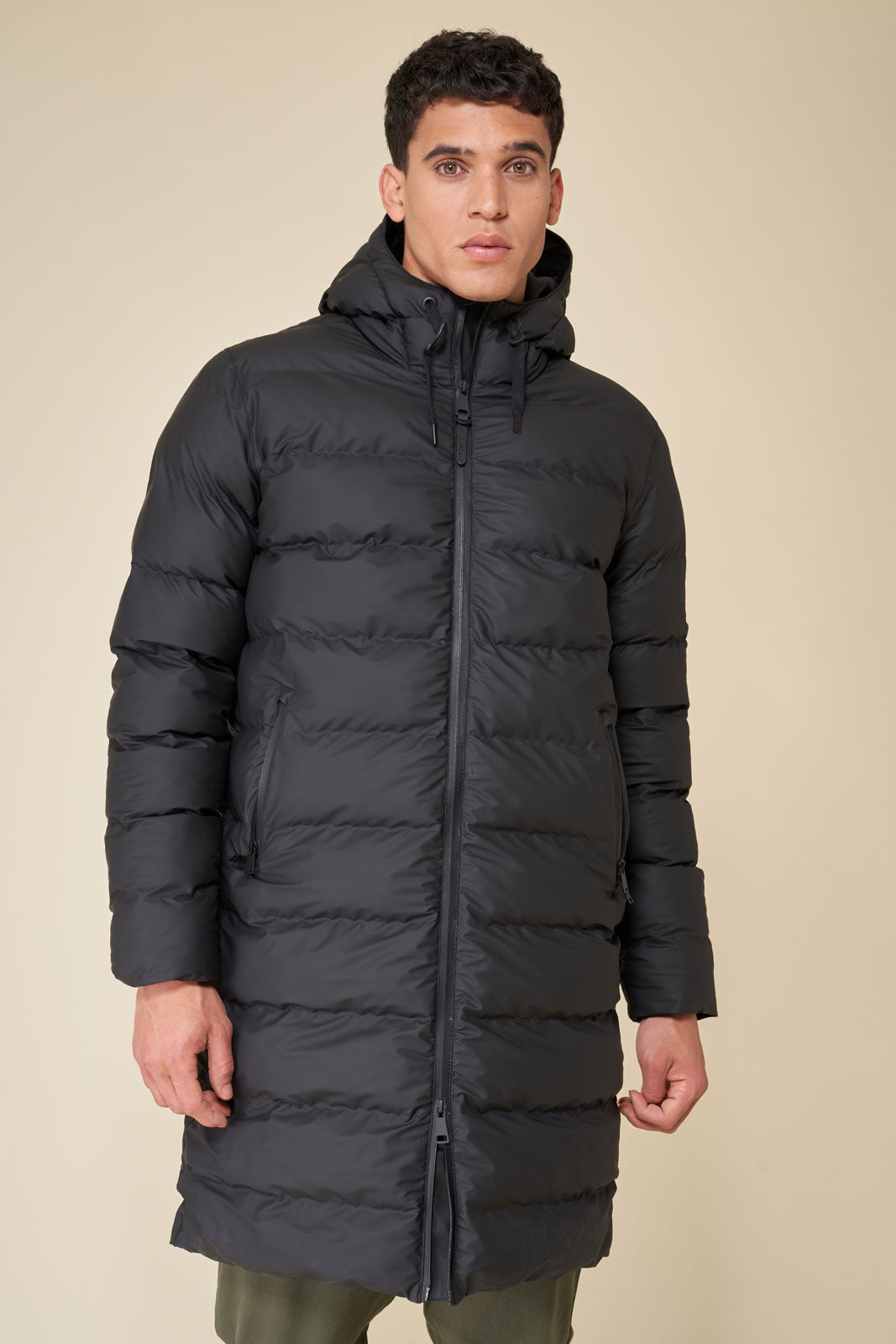 Tanta Pollur Puf Erkek Kaban Siyah