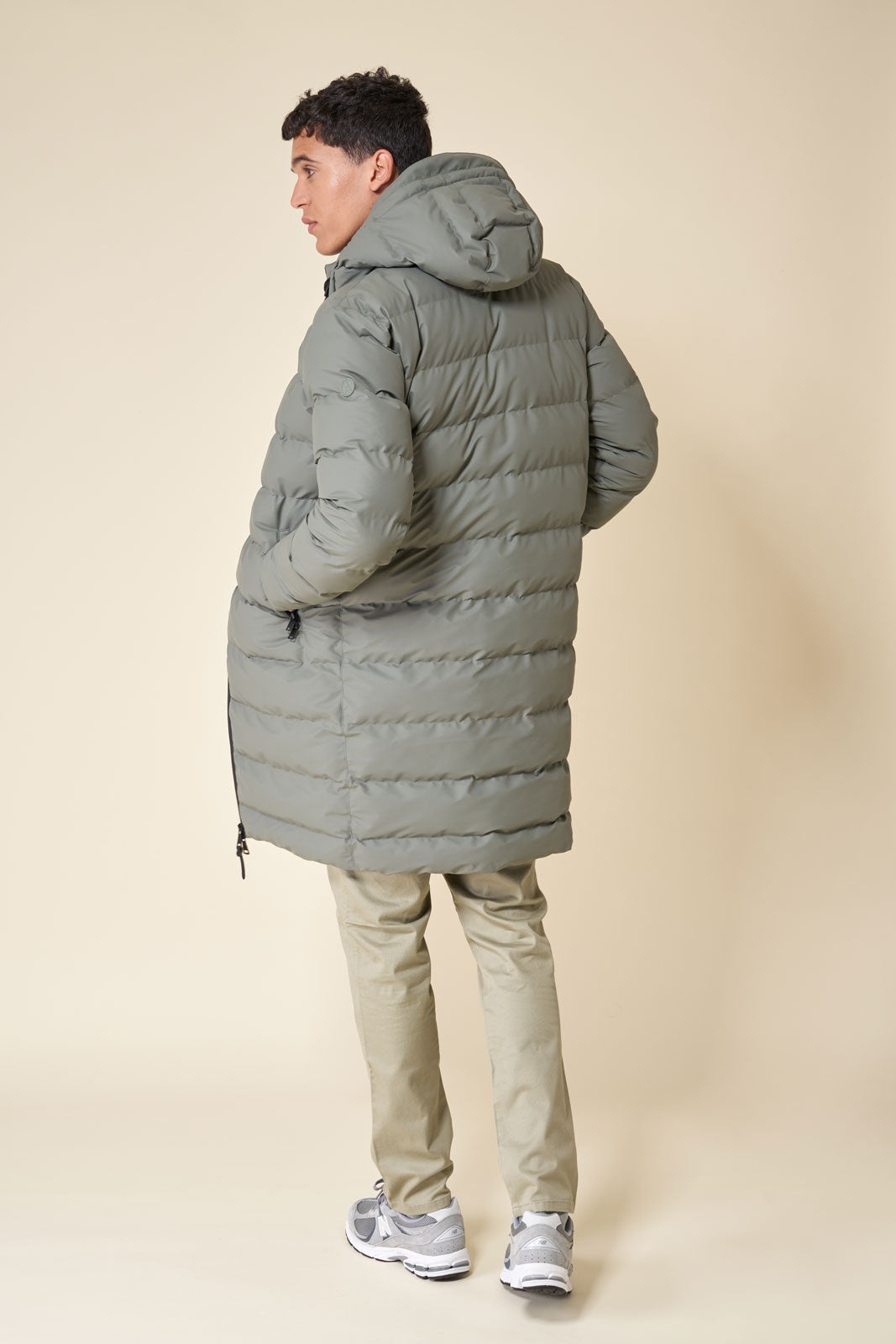 Tanta Pollur Puf Erkek Kaban Siyah