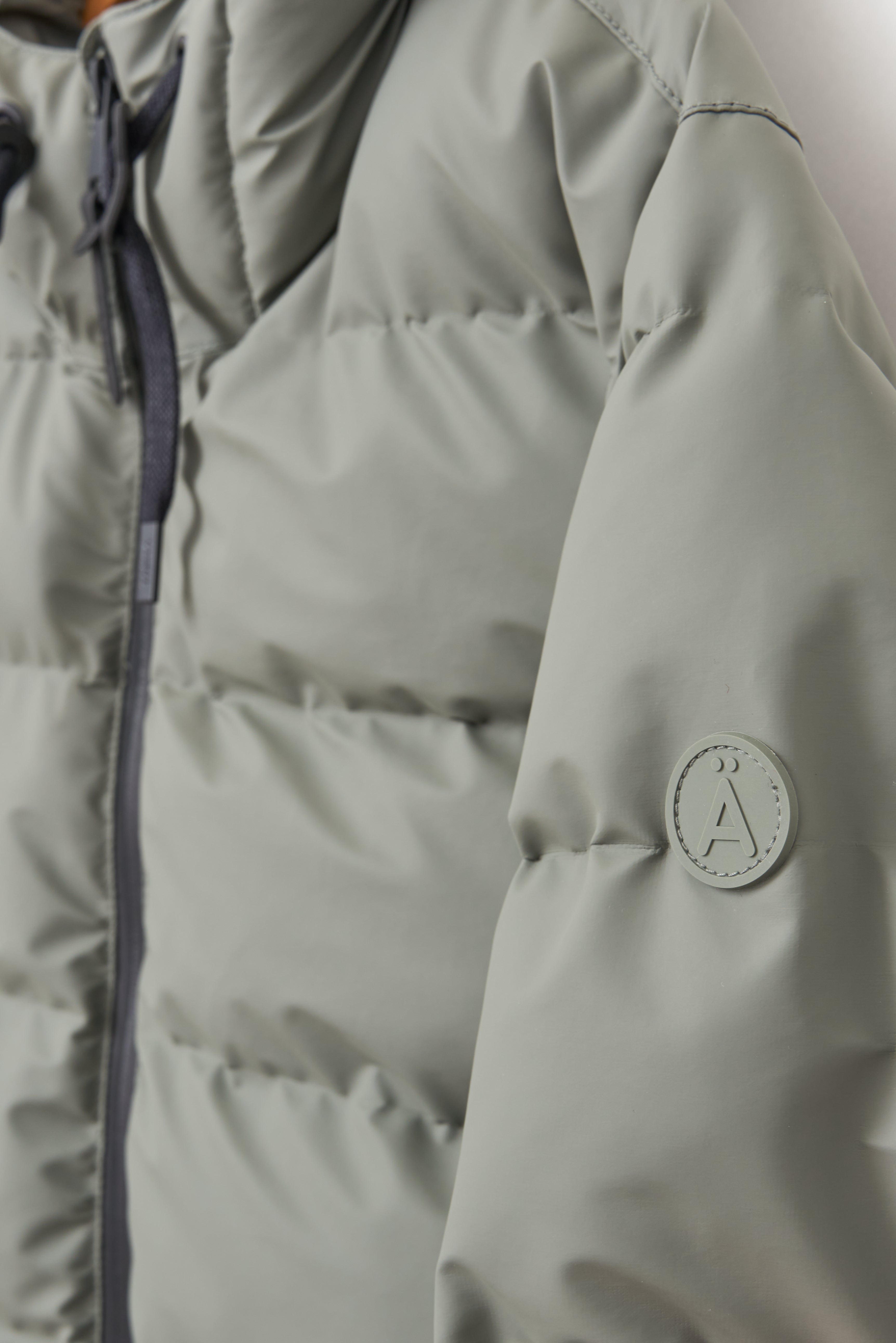 Tanta Pollur Puf Erkek Kaban Gri