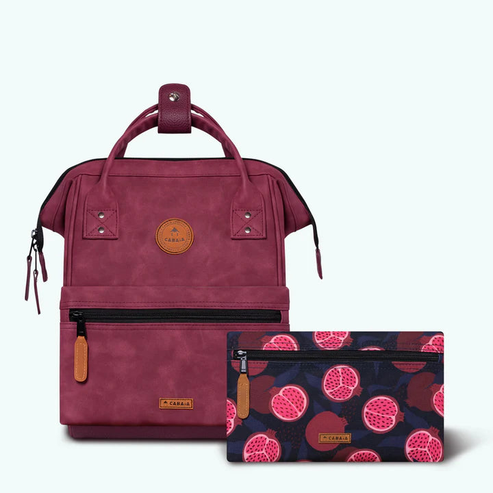 Delhi Adventurer Bordo Small Unisex Sırt Çantası