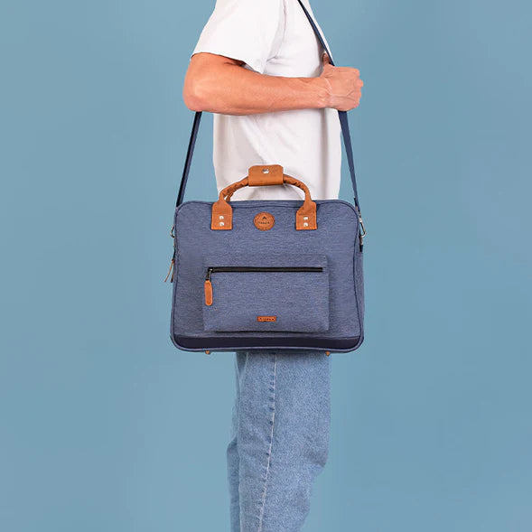 Cabaia Paris Messenger 15'' Mavi Unisex Laptop Çantası